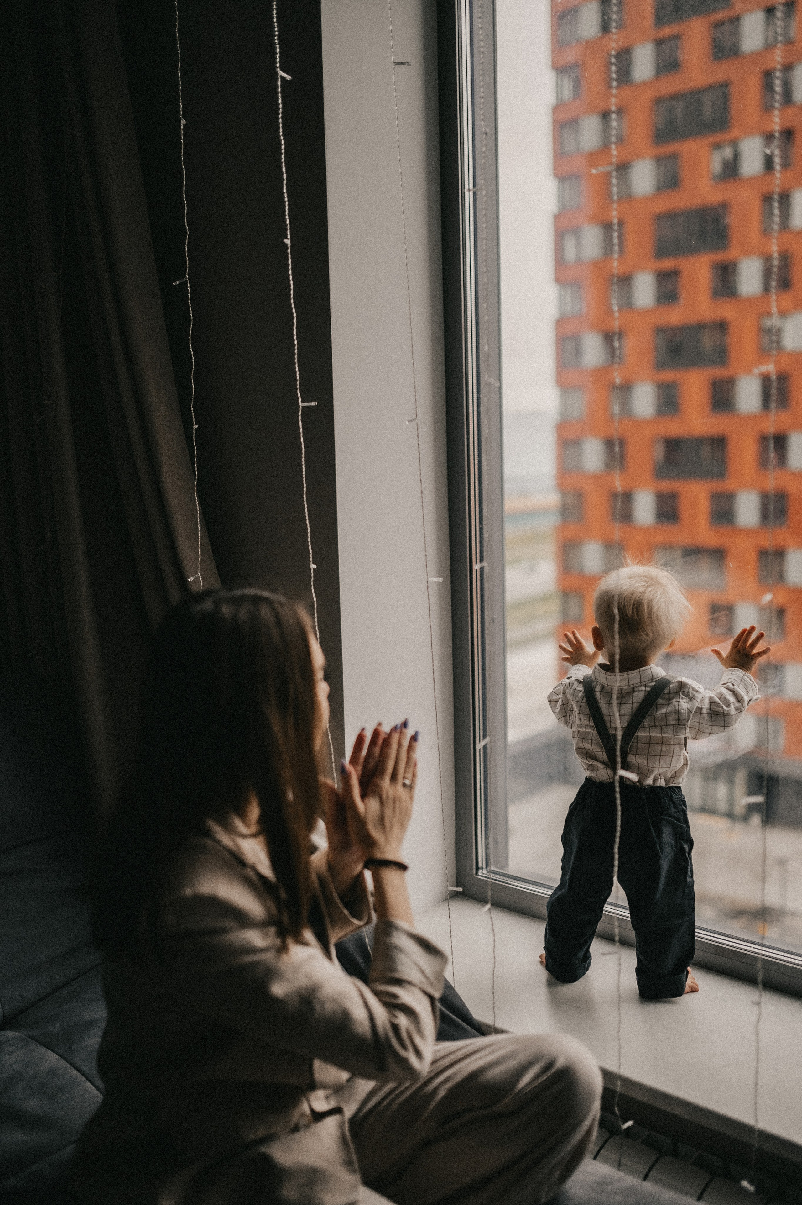 Лёня, Лера и Матвей дома. Семейный и свадебный lifestyle-фотограф в Москве Мария Петрова