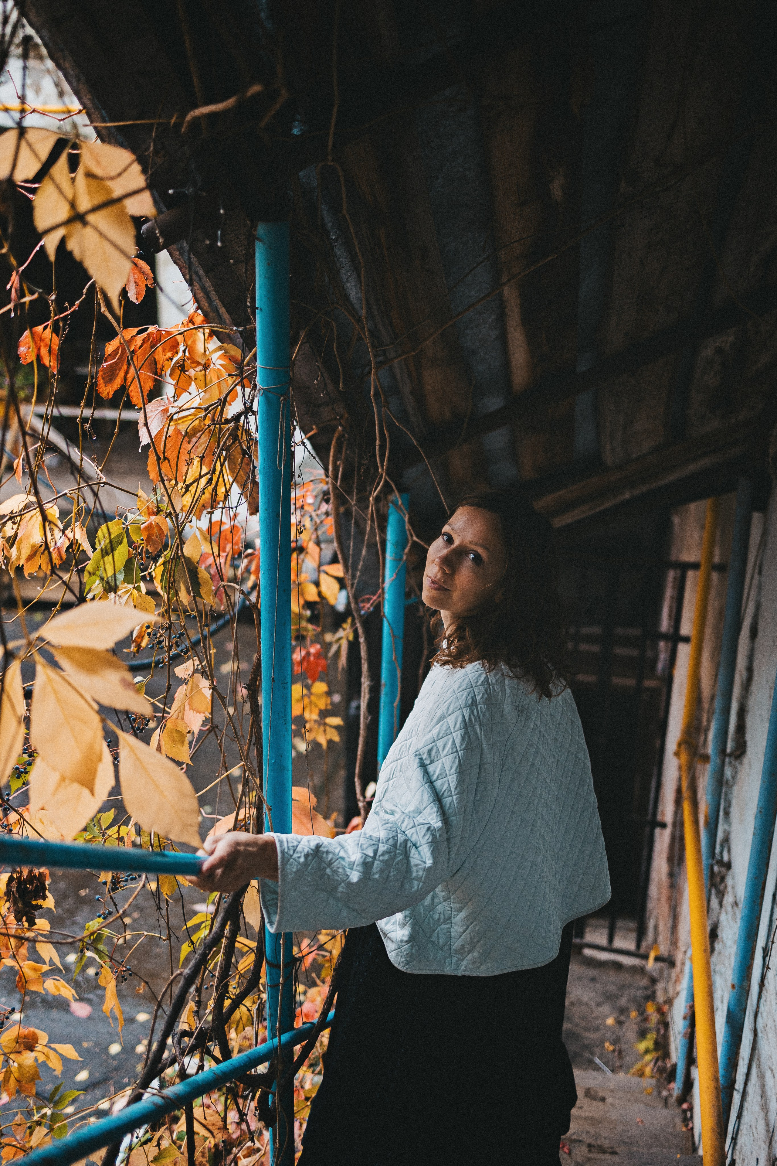 Во дворике на Хитровке. Семейный, женский фотограф Москве Лиза Лутцева