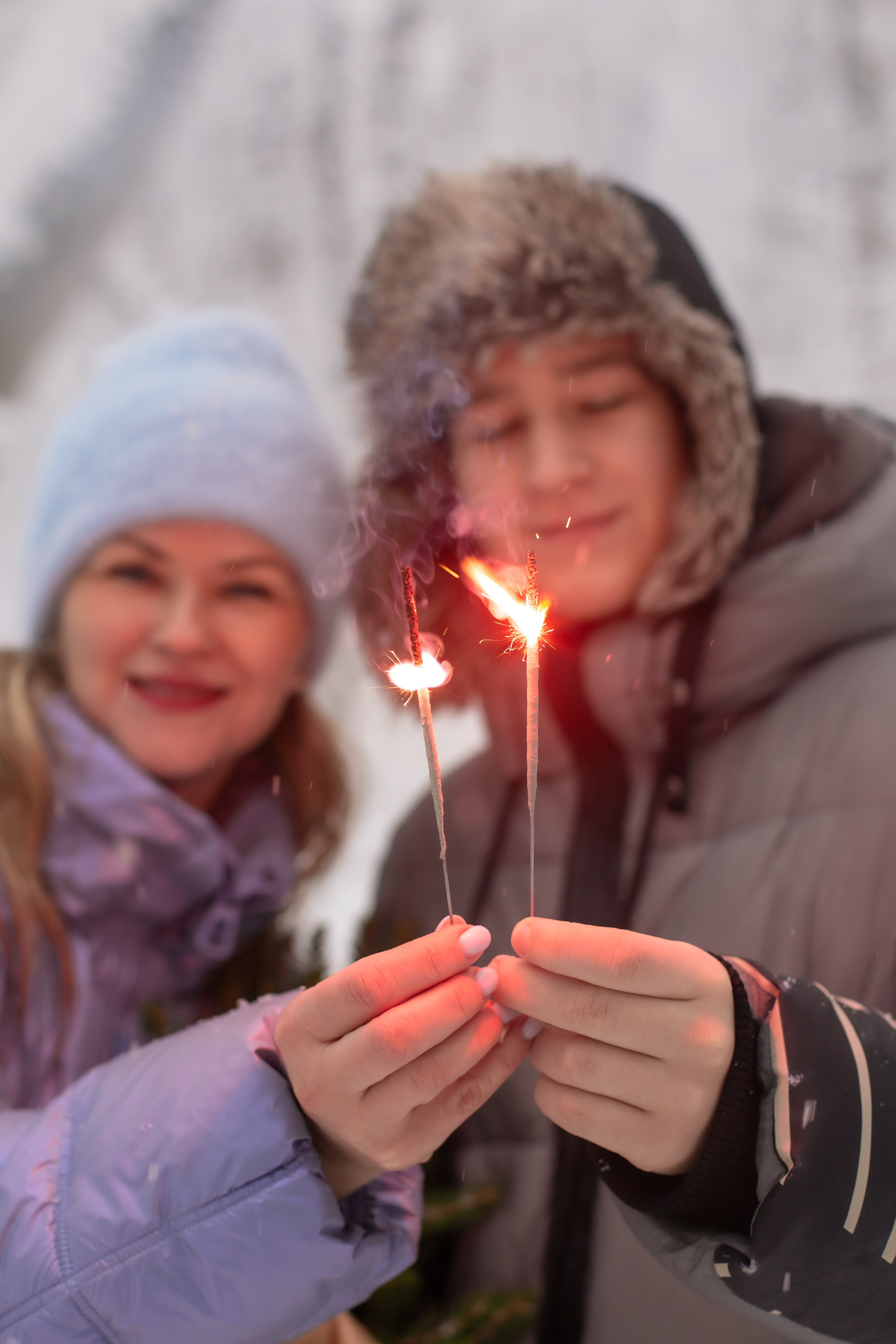 Катя и Тима. Когда выпал снег. Фотограф в Калининграде Решетникова Алина
