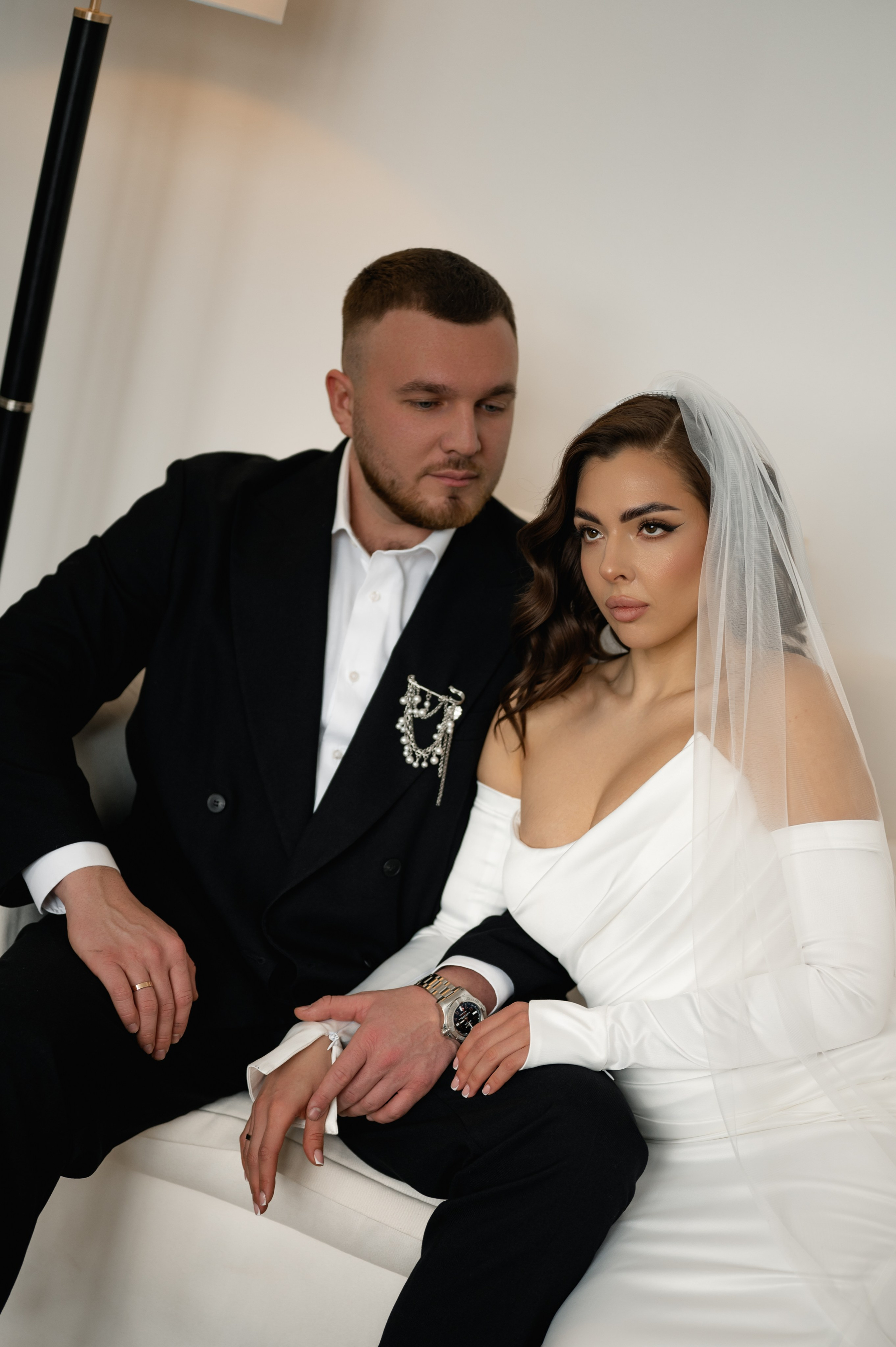 Свадебная фотосессия в студии. Свадебный и семейный фотограф в Краснодаре Алина Мельник