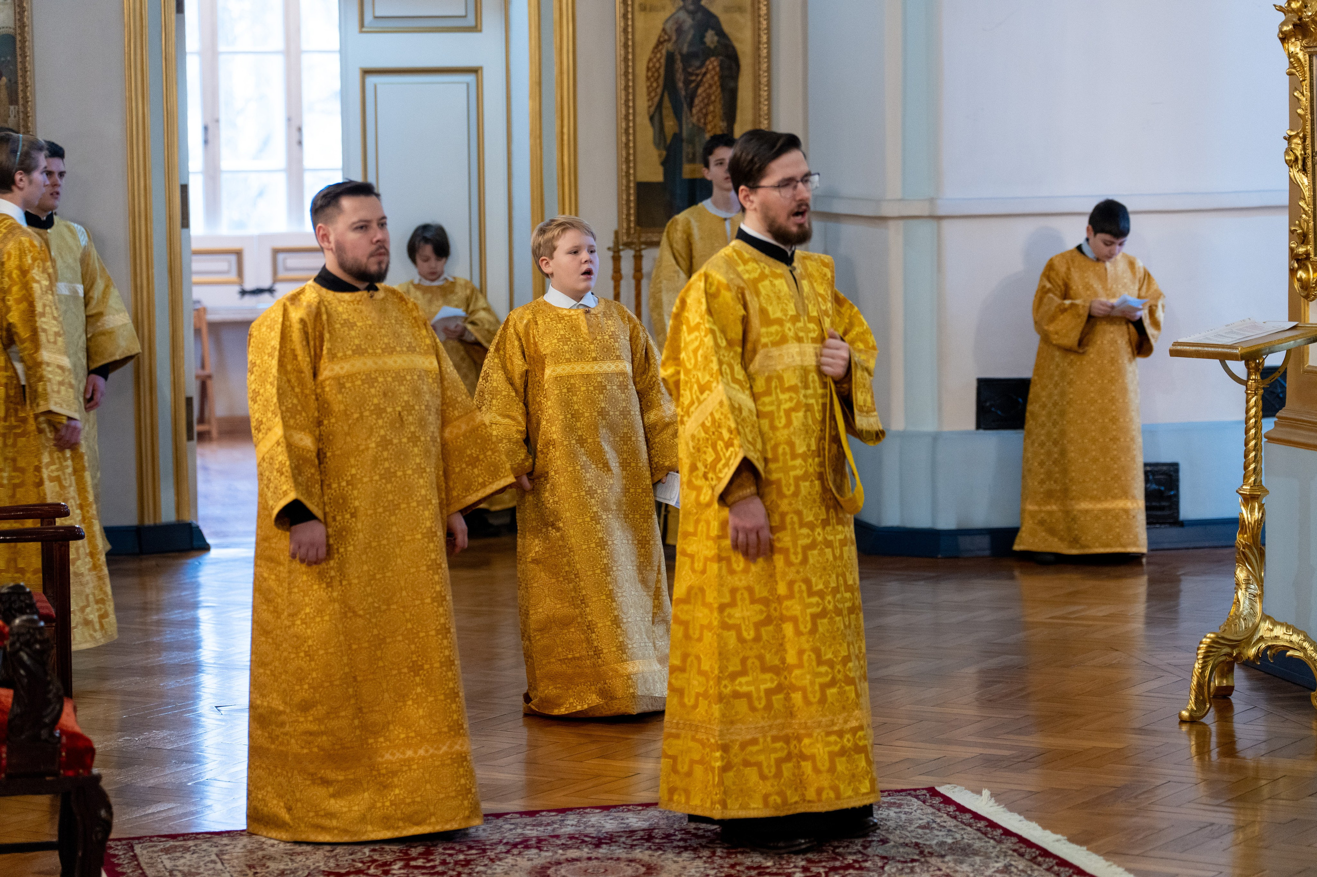 Неделя 23-я по Пятидесятнице. Мчч. Акепсима епископа, Иосифа пресвитера и Аифала диакона. Обновление храма вмч. Георгия в Лидде. НИКОЛО-БОГОЯВЛЕНСКИЙ МОРСКОЙ СОБОР