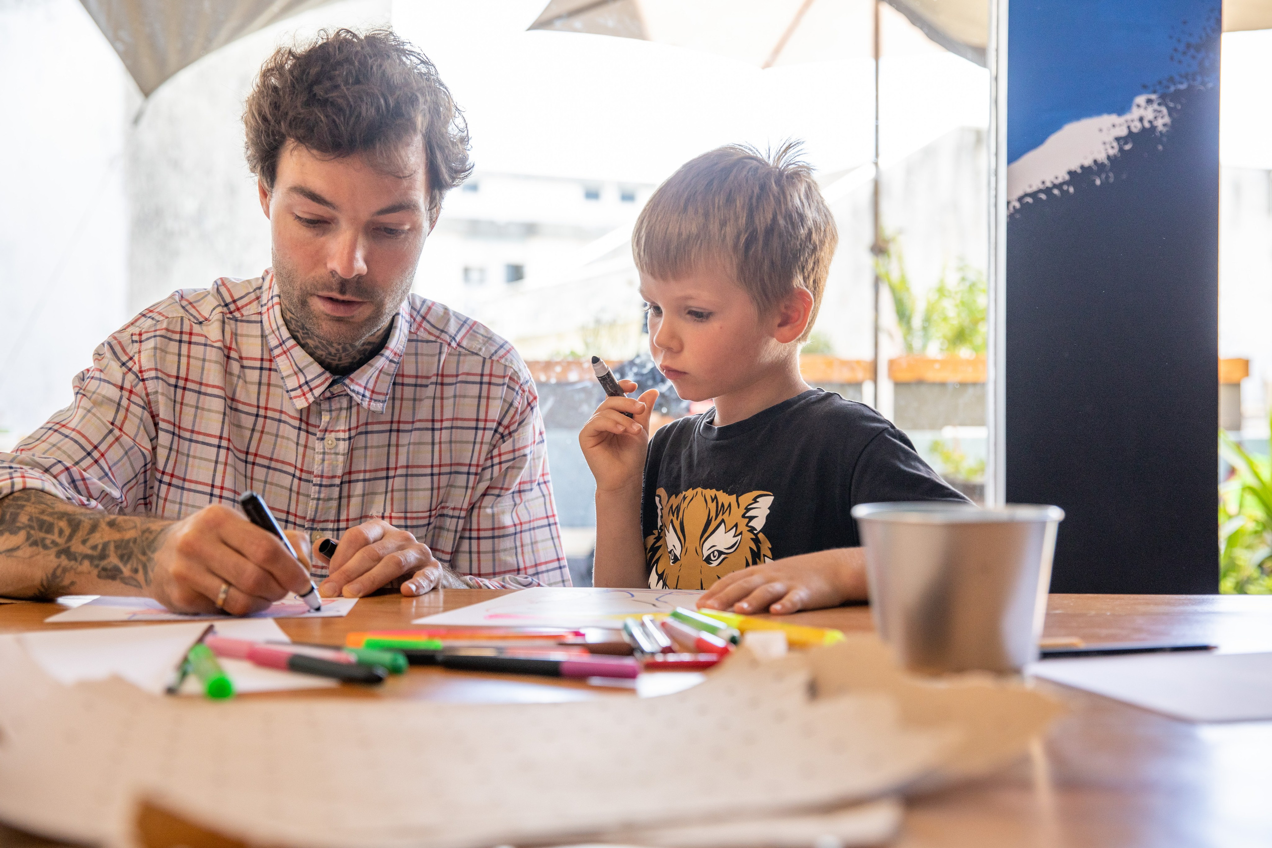 Opening of a children's creative studio