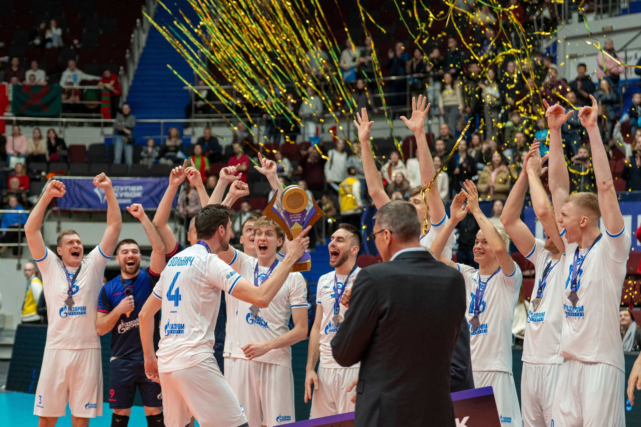 Зенит-Казань — Локомотив: финал Суперкубка России 2025 | волейбол, фотогалерея — Антон Гауф. Спортивный фотограф в Санкт-Петербурге | Антон Гауф