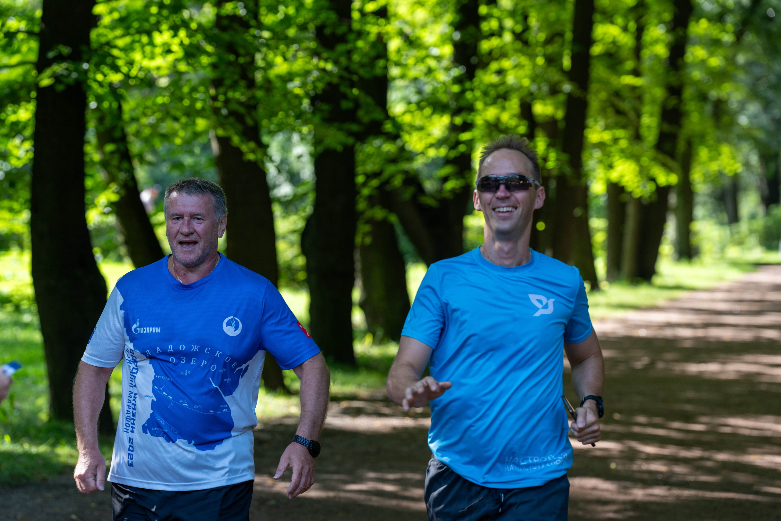 Участники пробега 5 вёрст в Московском парке, спортивный фотограф Санкт-Петербург