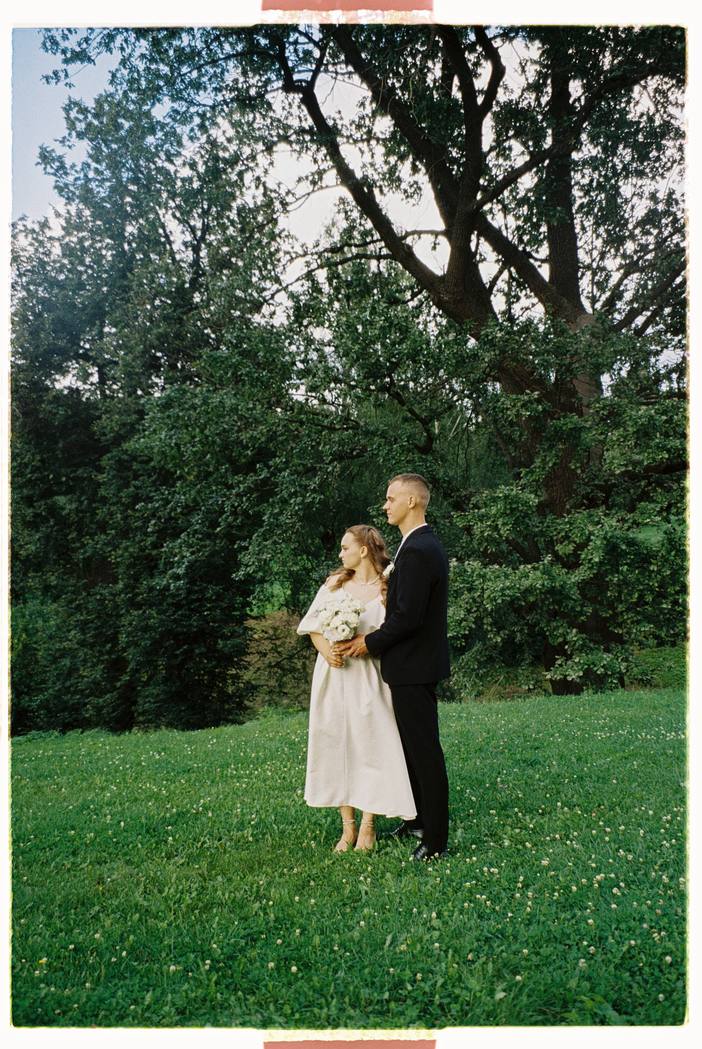 На плёнку (Юля и Саша). Фотограф в Москве — Евгения Прокопенко