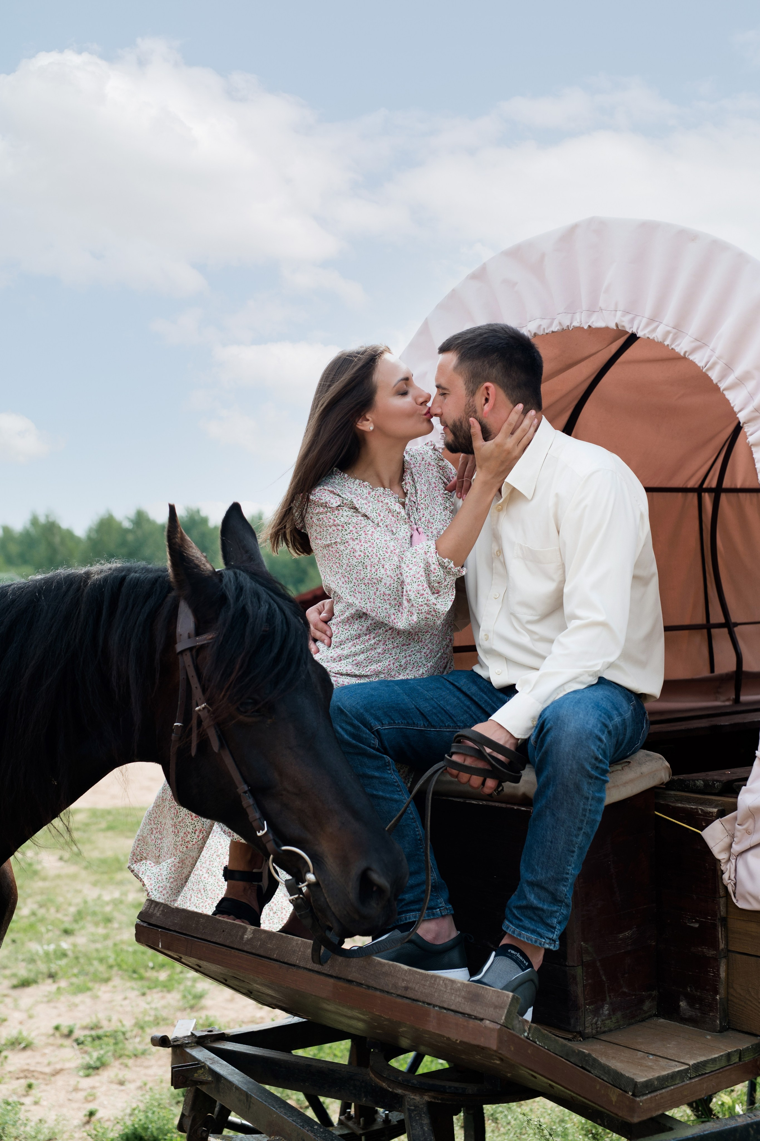 На конюшне. Семейный и контент фотограф