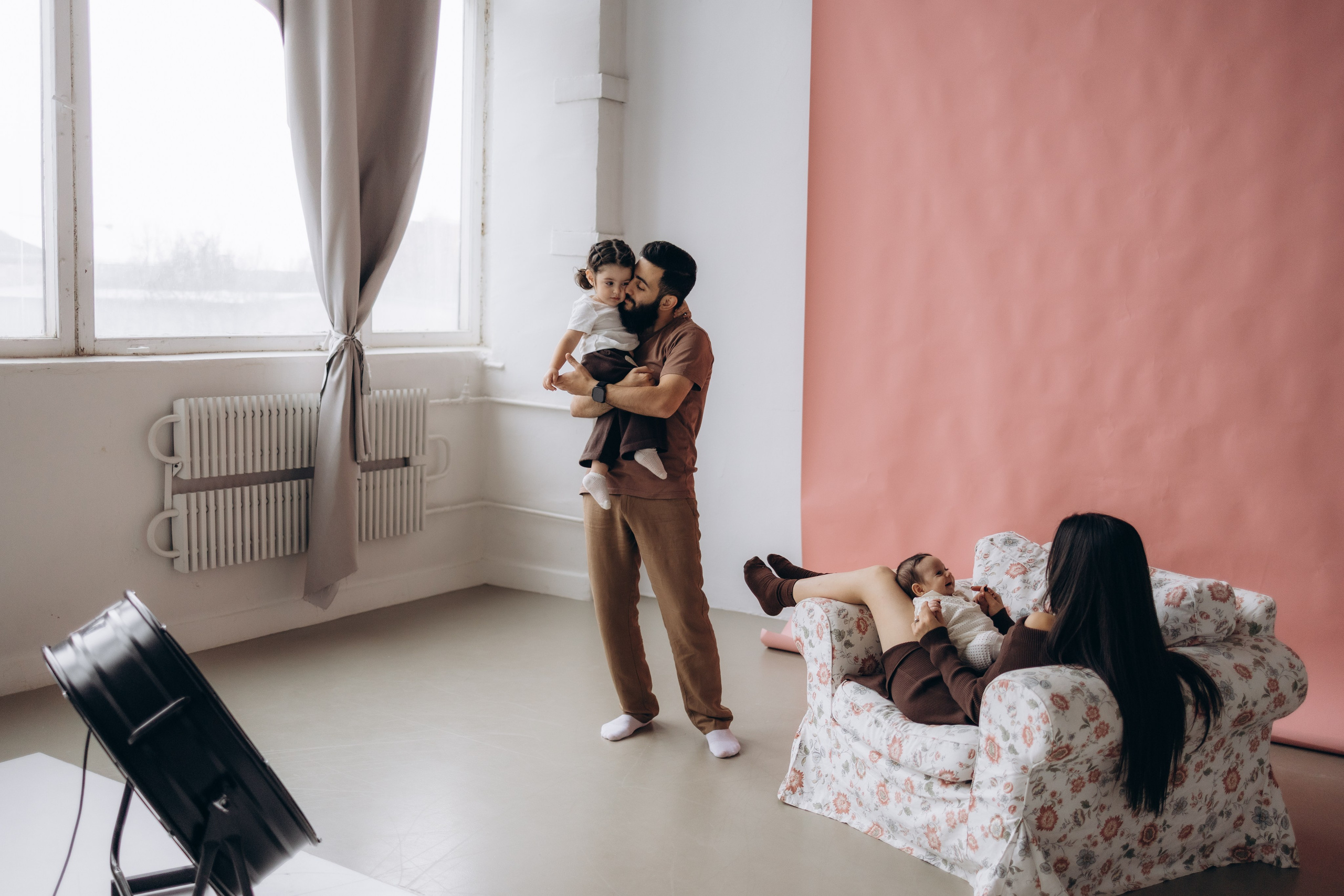 Семейная студийная фотосъемка (03.11.2025 г.) г. Обнинск (Калужская обл.). Надежда Стар семейный и церковный фотограф в Жукове и Калужской области