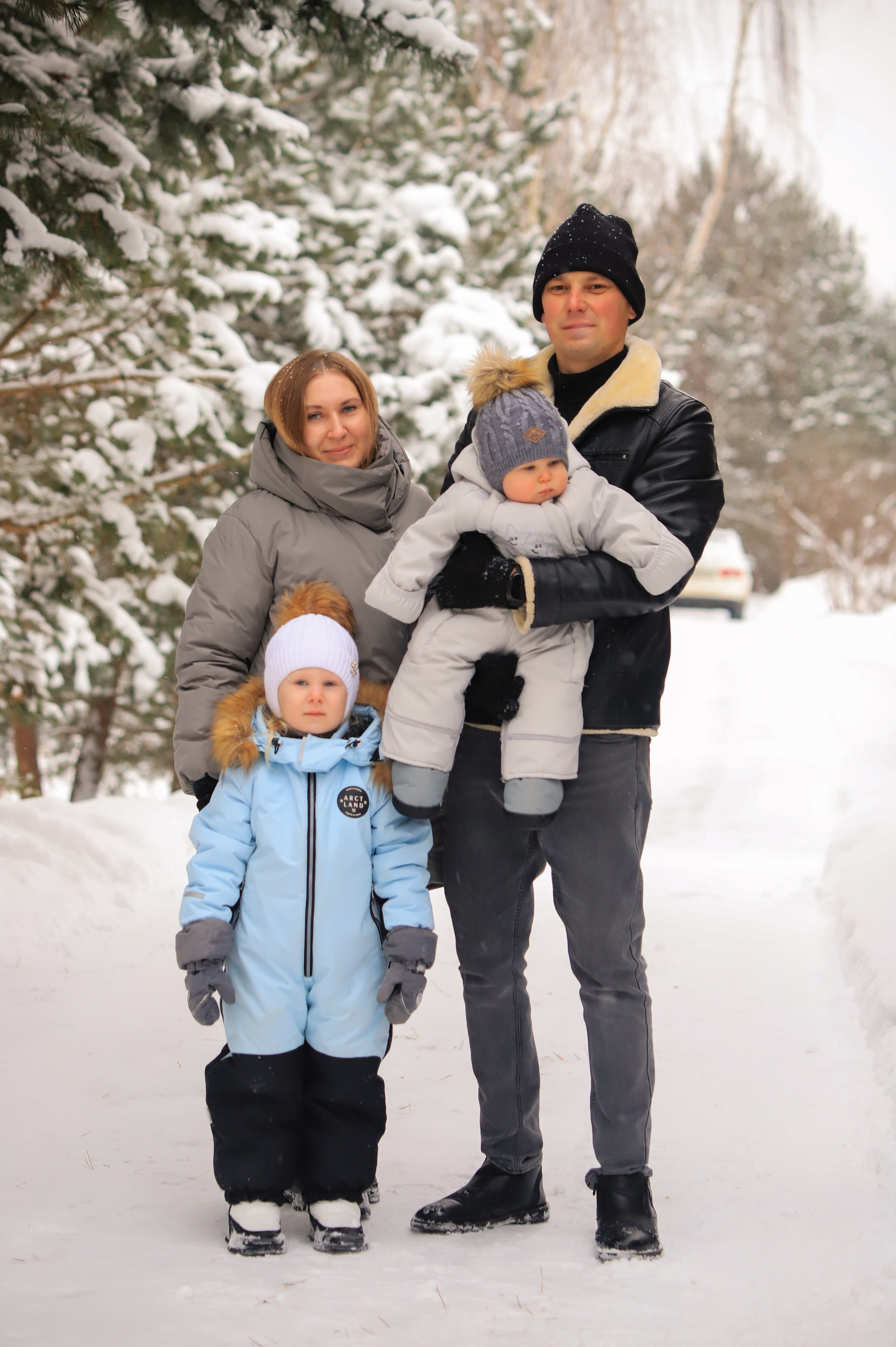 Слава, Олеся, Вероника и Матвей. Фотограф Москва и МО Анастасия Пясковская