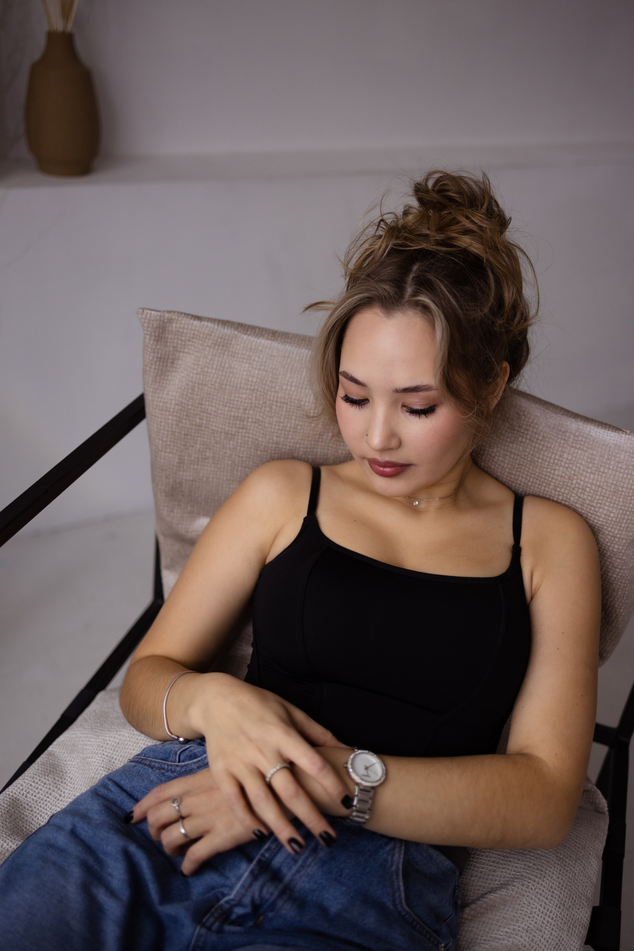 Женский студийный портрет (9.02.2025) г. Обнинск (Калужская обл.). Надежда Стар семейный и церковный фотограф в Жукове и Калужской области