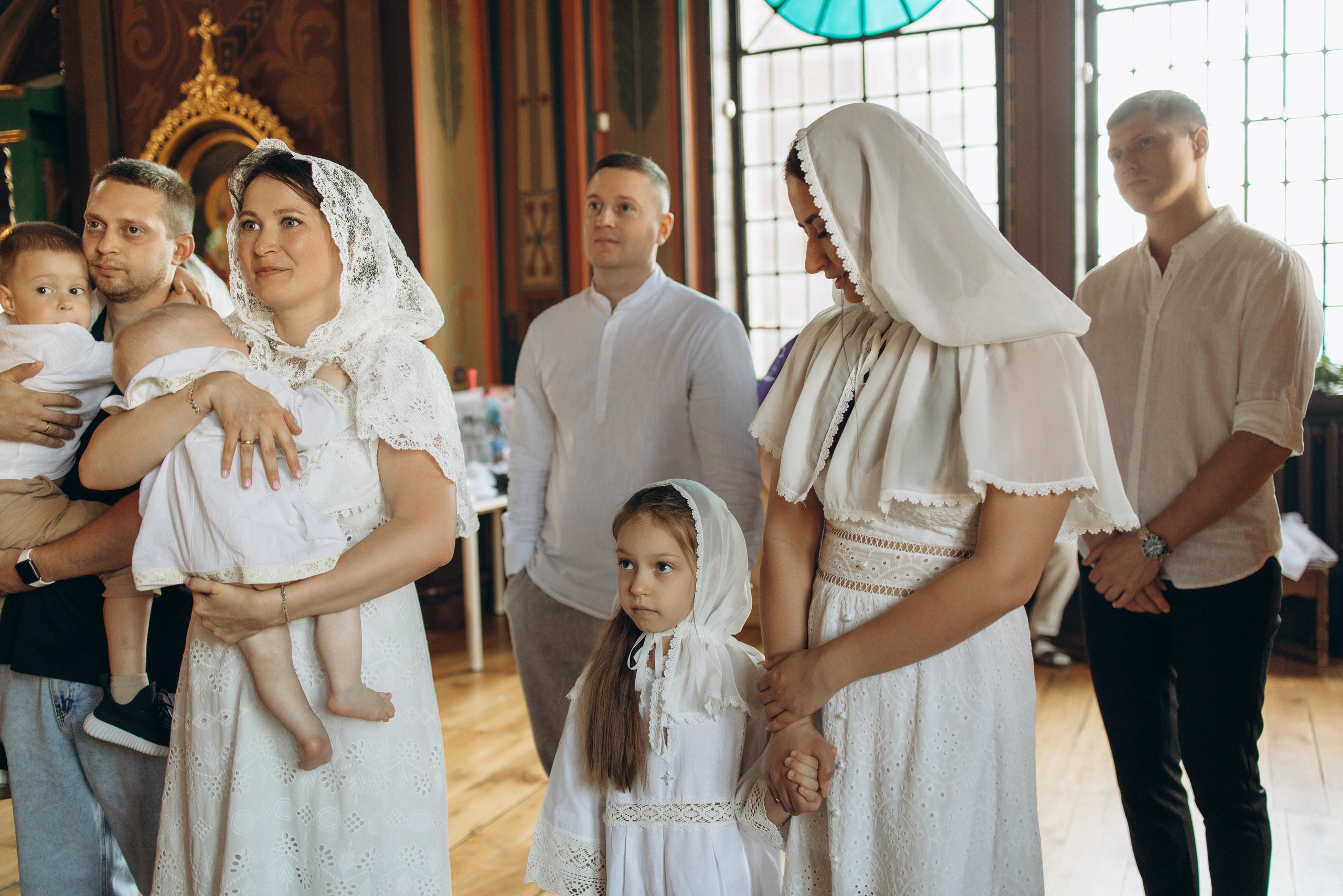 Двойное крещение Анны и Саши. Самый теплый фотограф в Краснодаре Рябоконь Ксения
