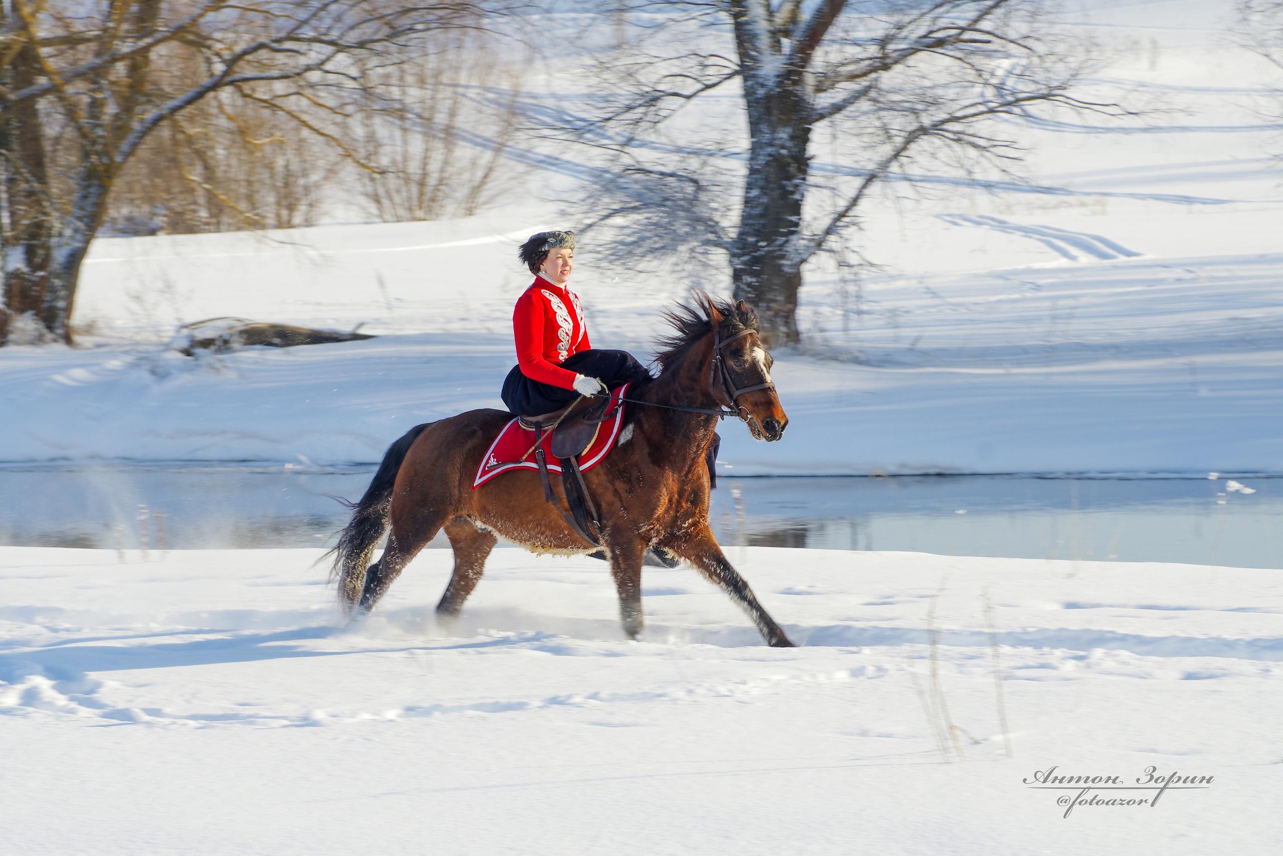 Конная охота. Семейный и детский фотограф Антон Зорин
