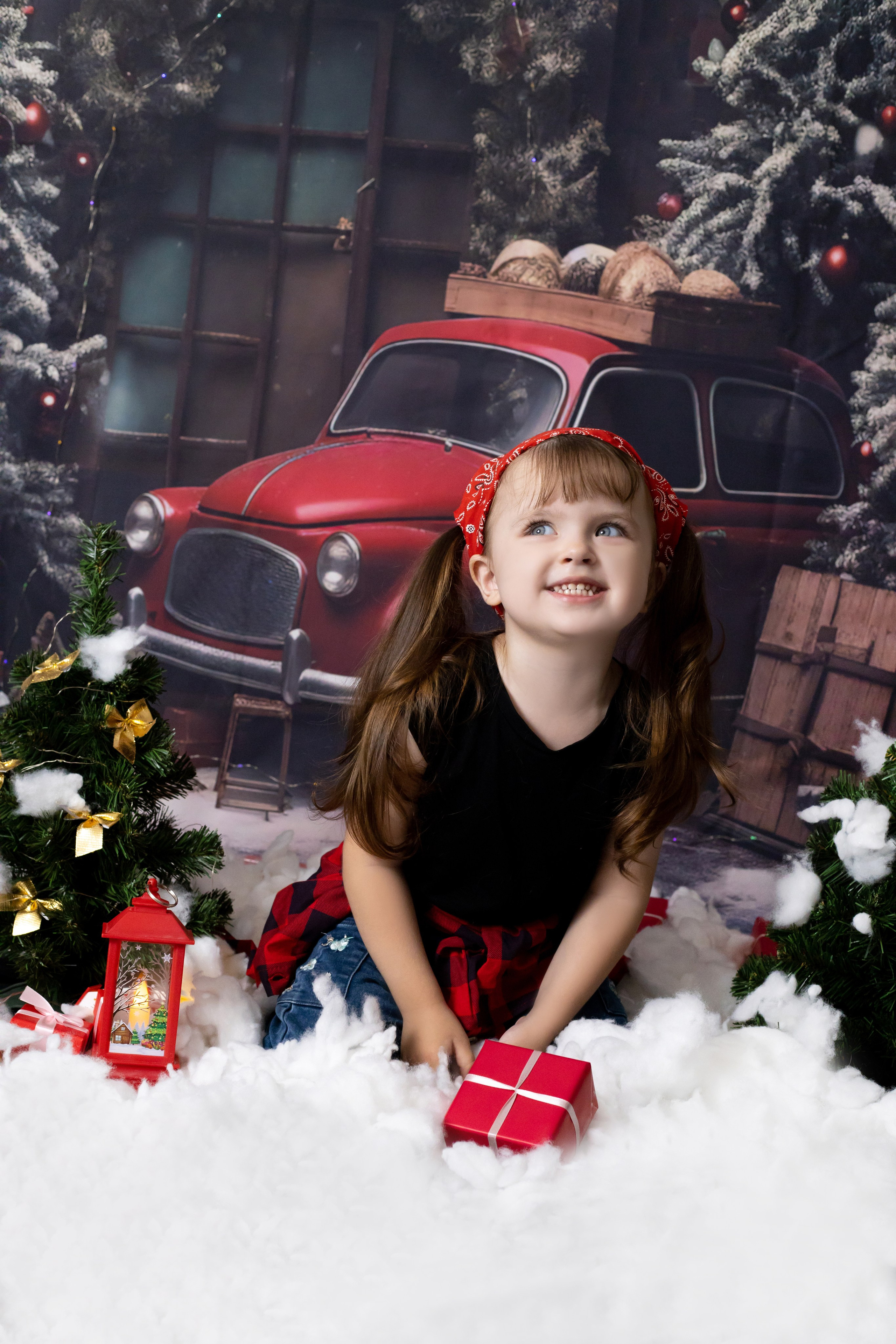 Новый год — Красная машина. Фотограф новорожденных Химки, Красногорск, Мытищи и Москва Елена Третьяк