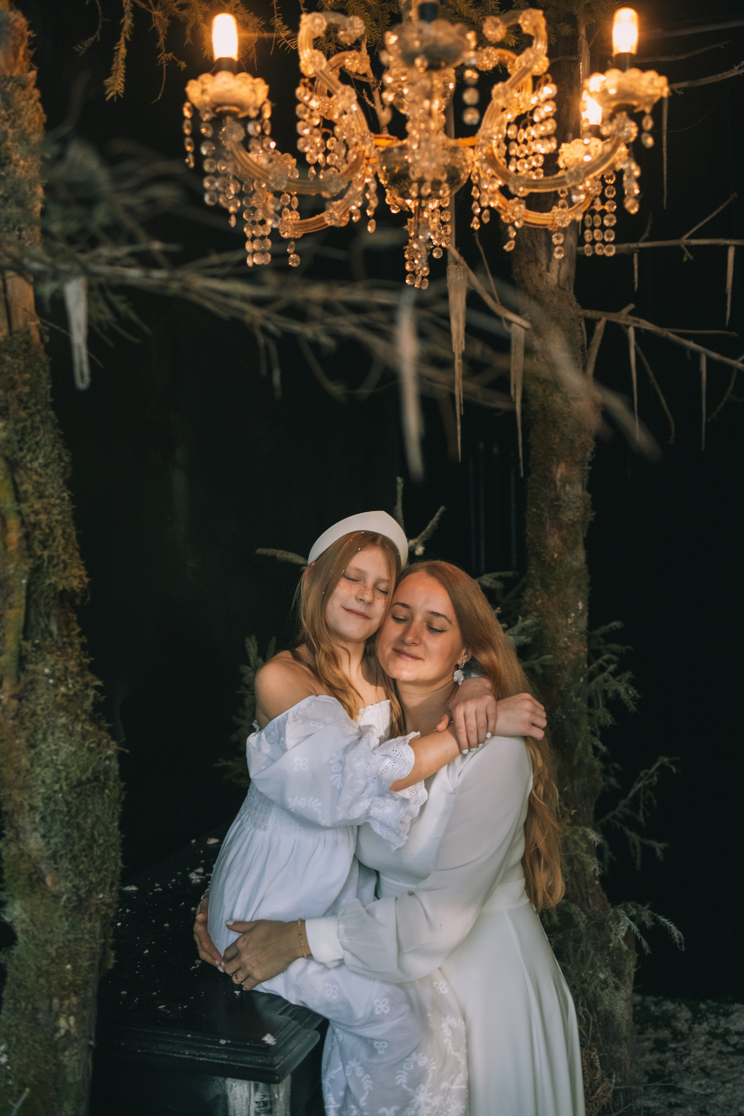 Волшебный зимний лес. Семейный и детский фотограф в Москве Анна Чертополох