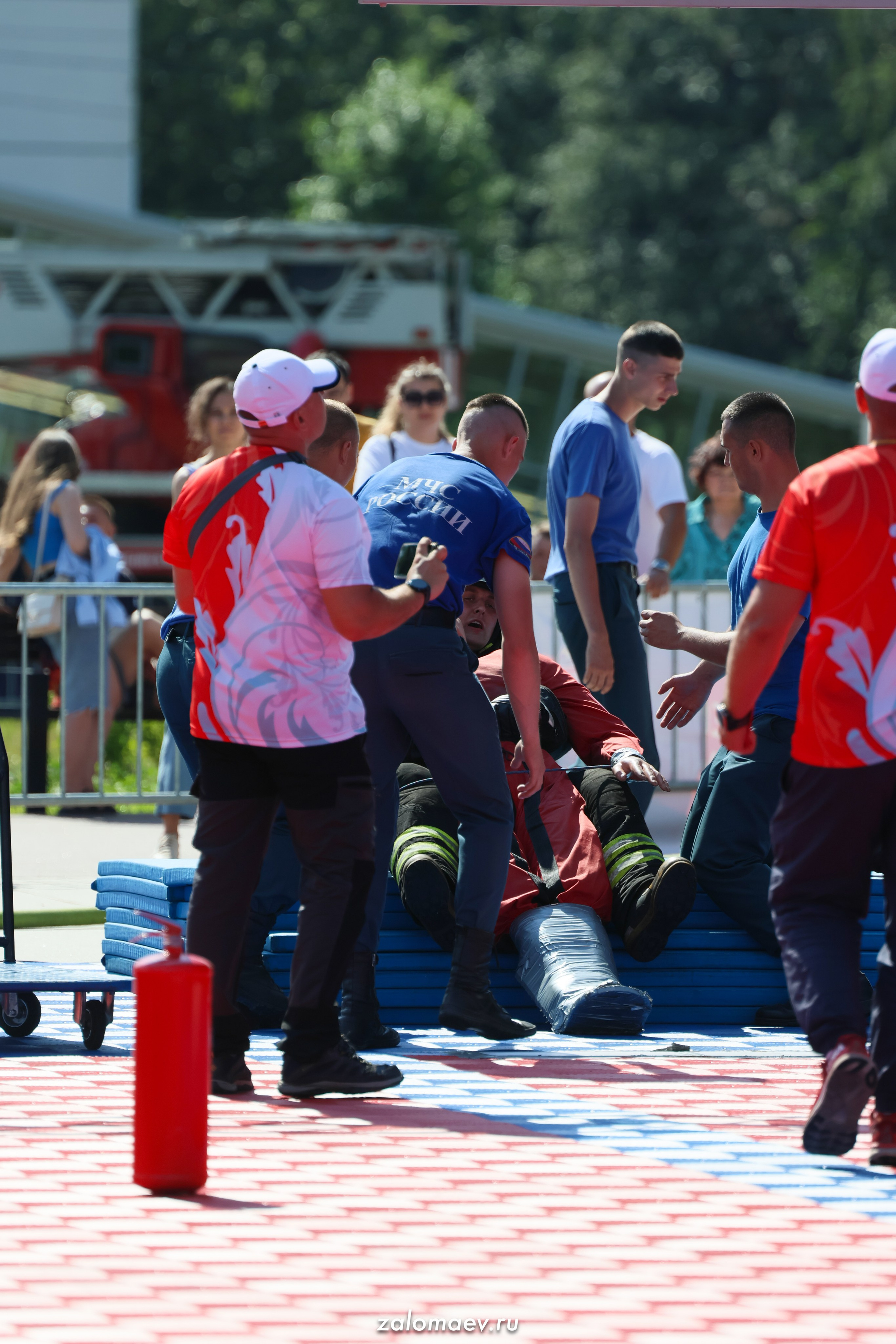 Сильнейший пожарный. Фотограф Александр Заломаев