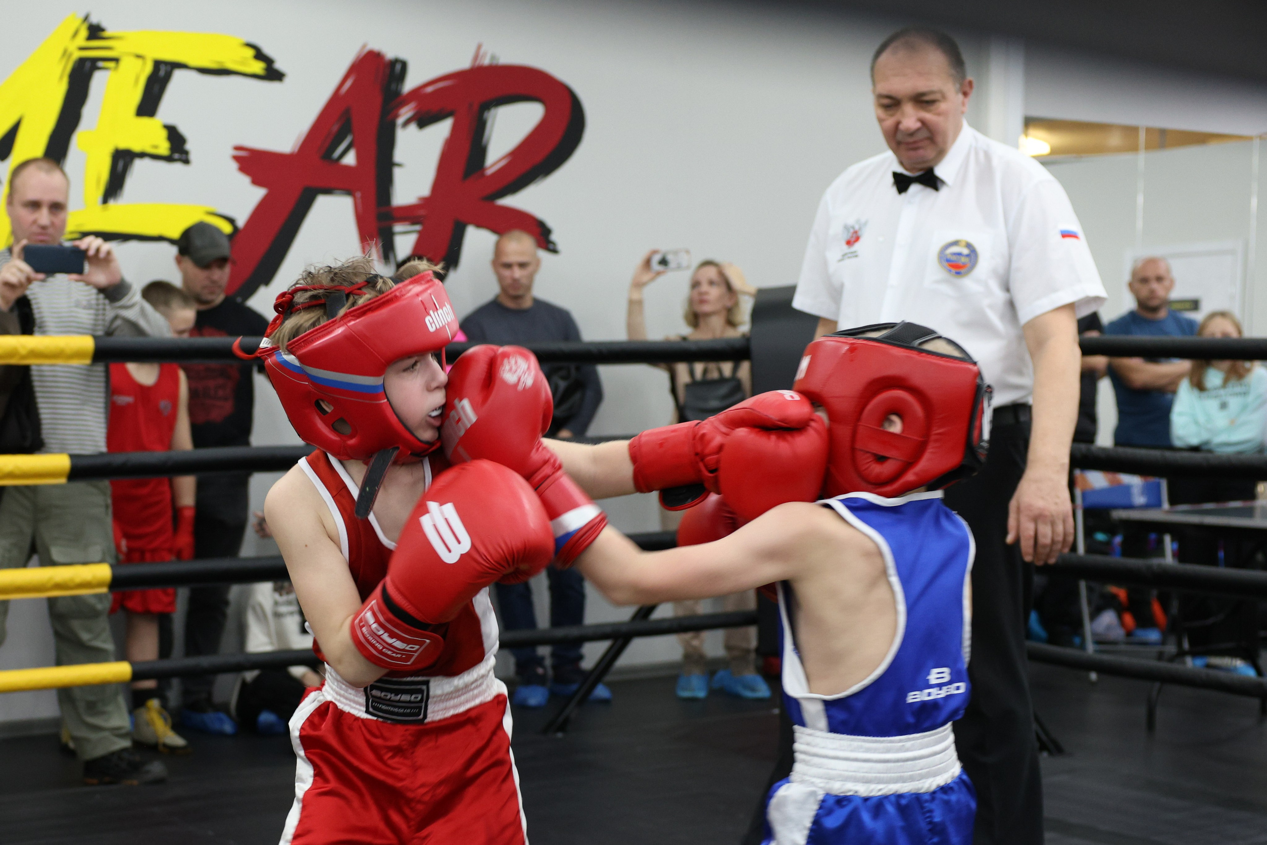 Открытый ринг «кубок ООО «ТЭК НеваСпецТяж». Фотограф Александр Заломаев