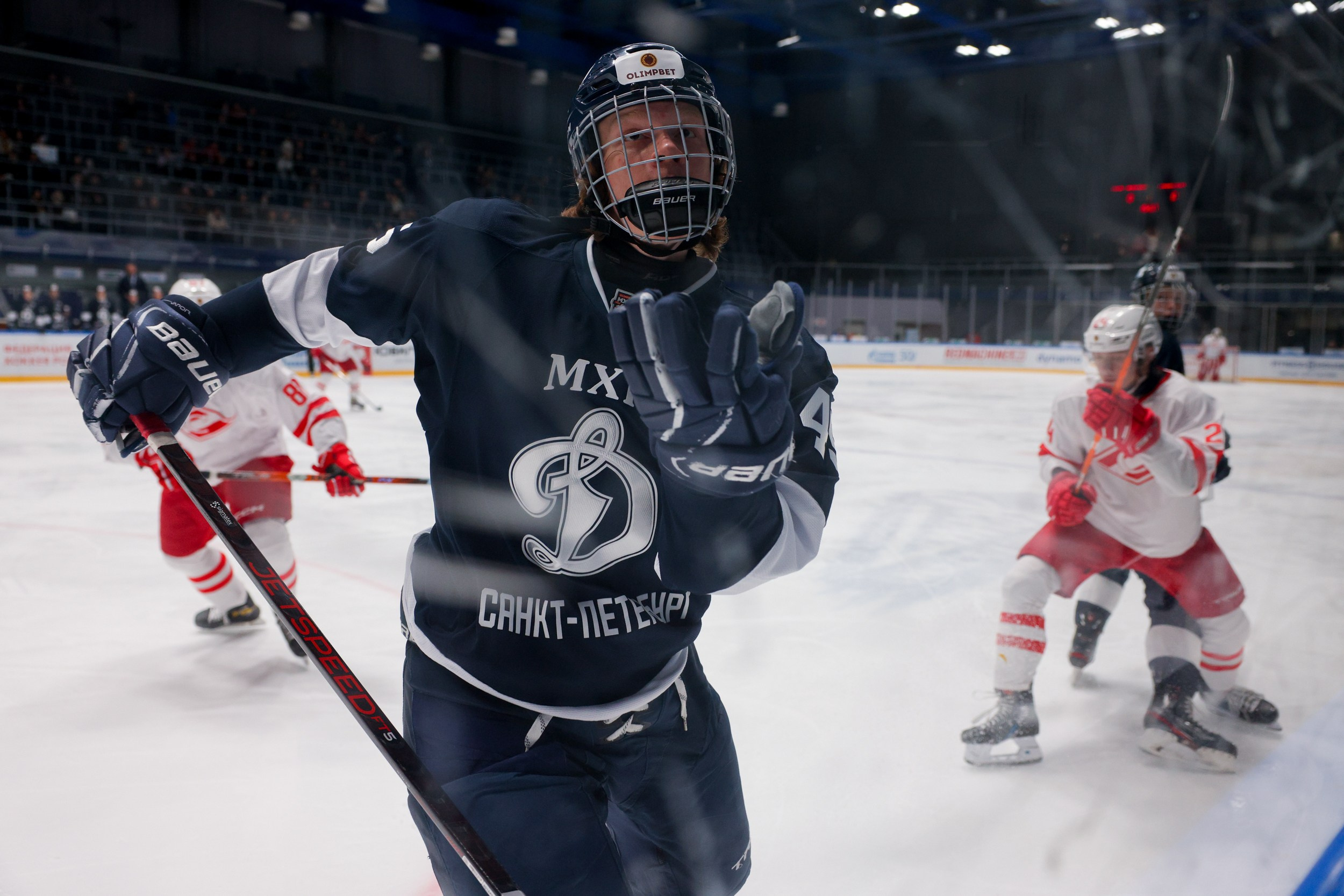 МХК Динамо — МХК Спартак. Фотограф Александр Заломаев