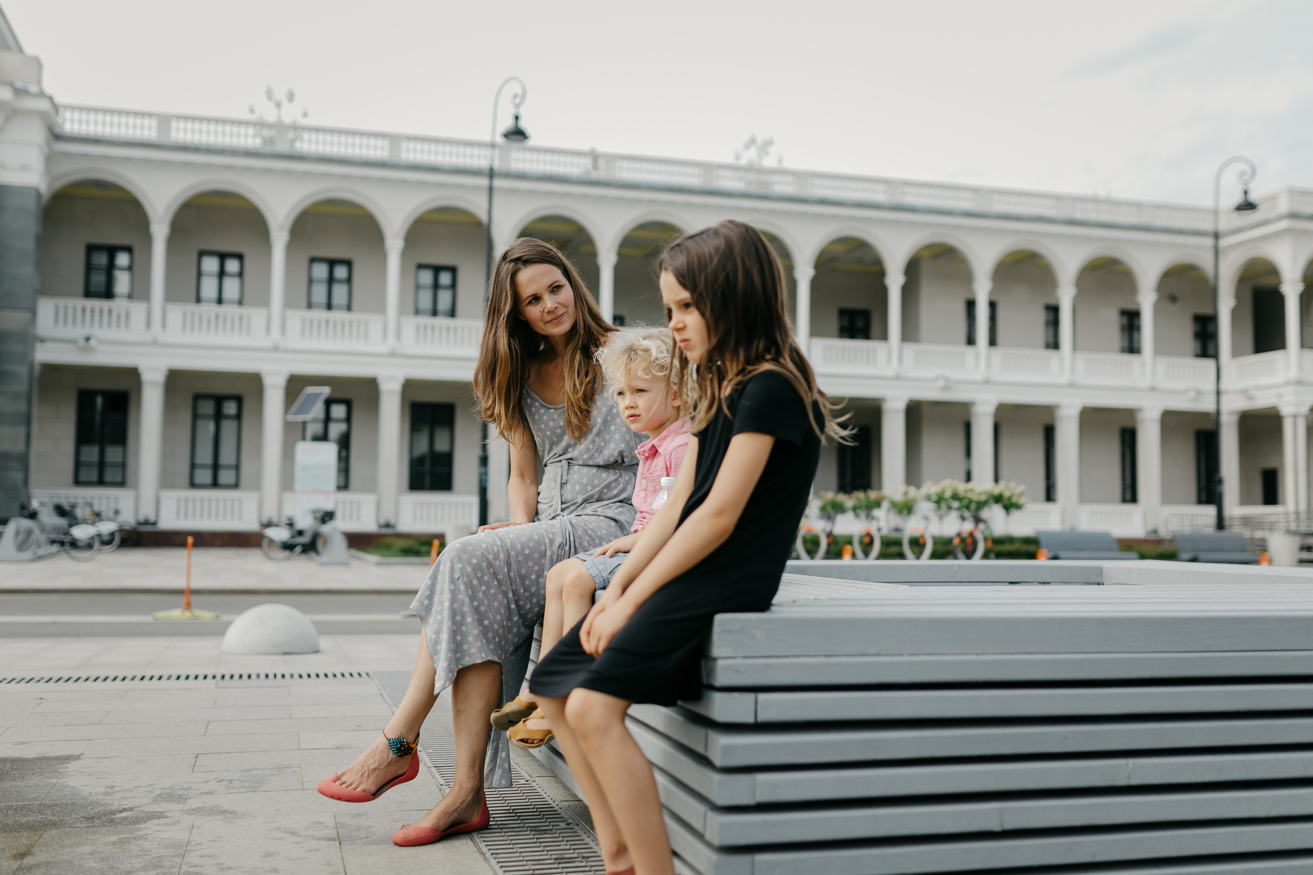 Олег и Олеся с детьми. Семейный фотограф Маша Тимофеева | Москва