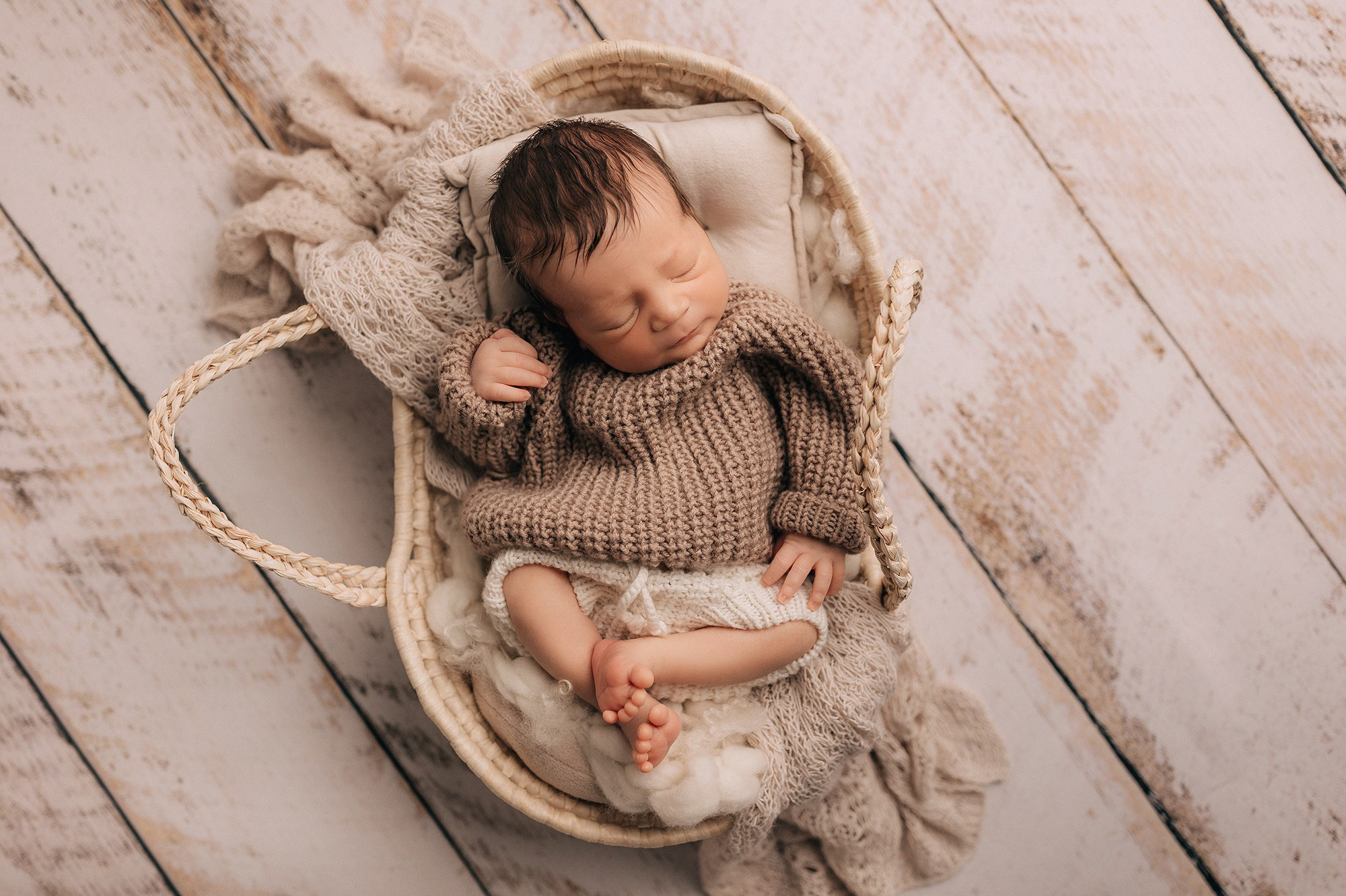Василий 12 дней. Семейный фотограф новорождённых в Серпухове Юлия Новикова +79637785957