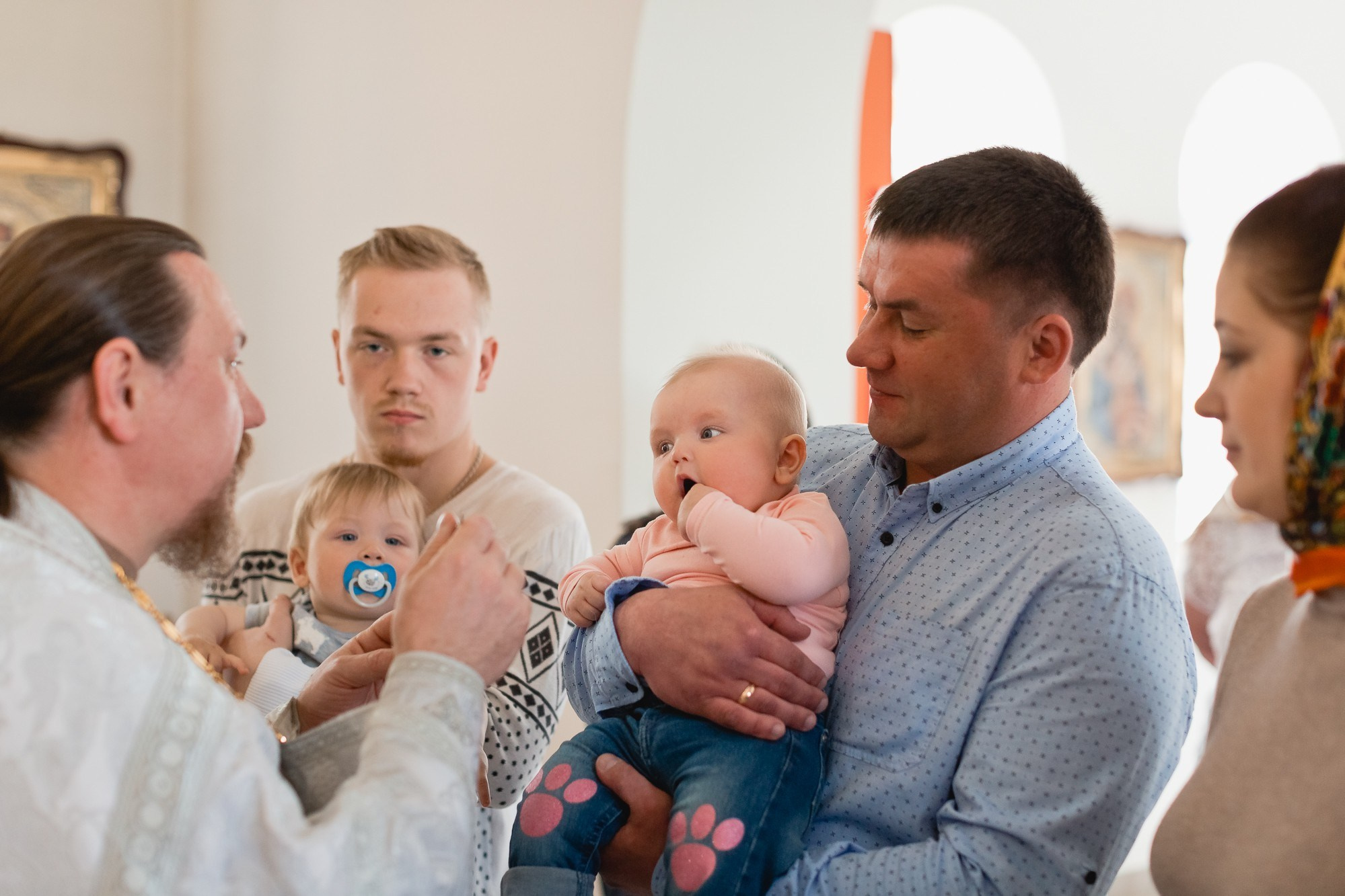 КРЕЩЕНИЕ ВАРИ (г. Кремёнки). Семейный фотограф новорождённых в Серпухове Юлия Новикова +79637785957