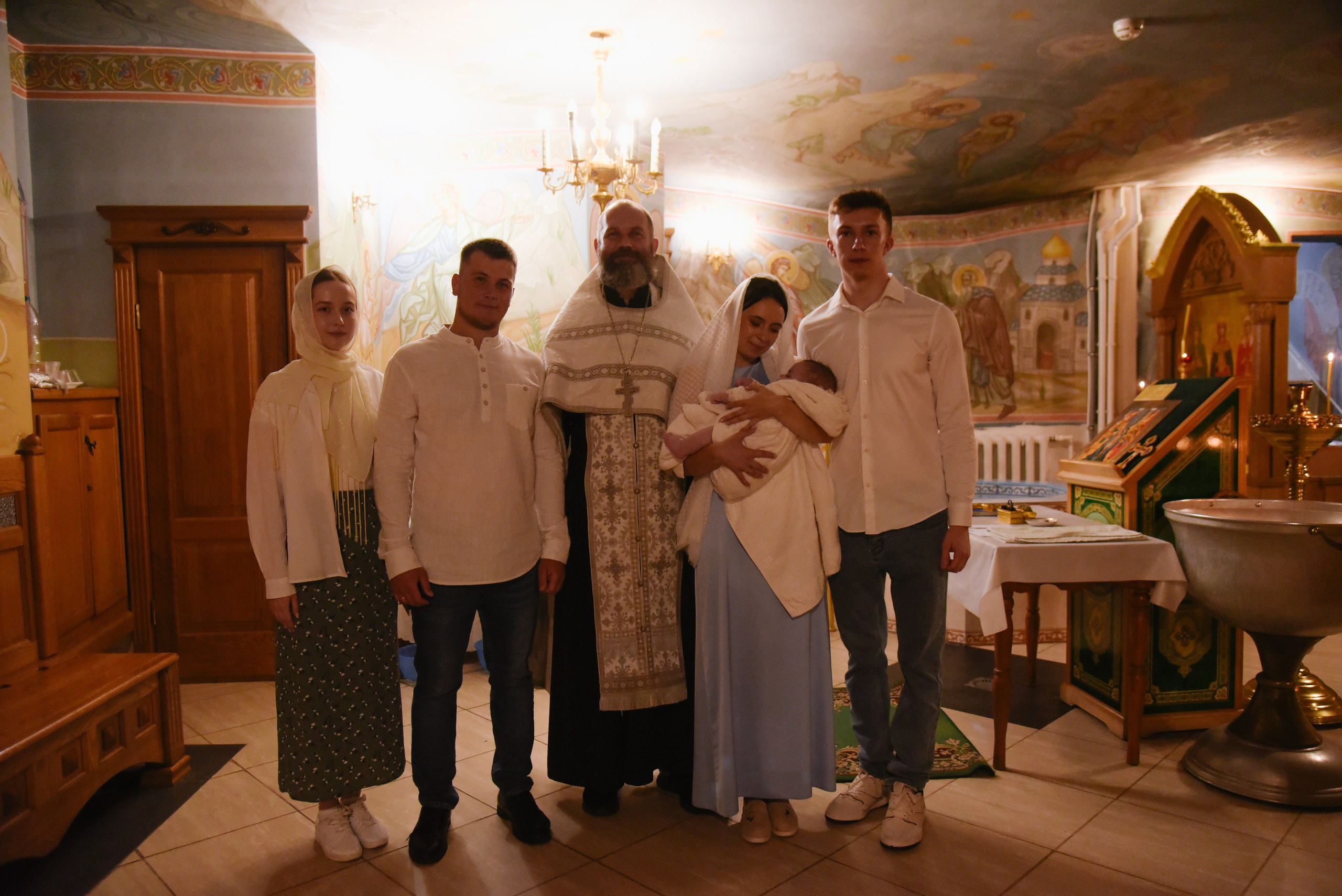 Крещение Ксении. Фотограф Лола Волна, город Москва