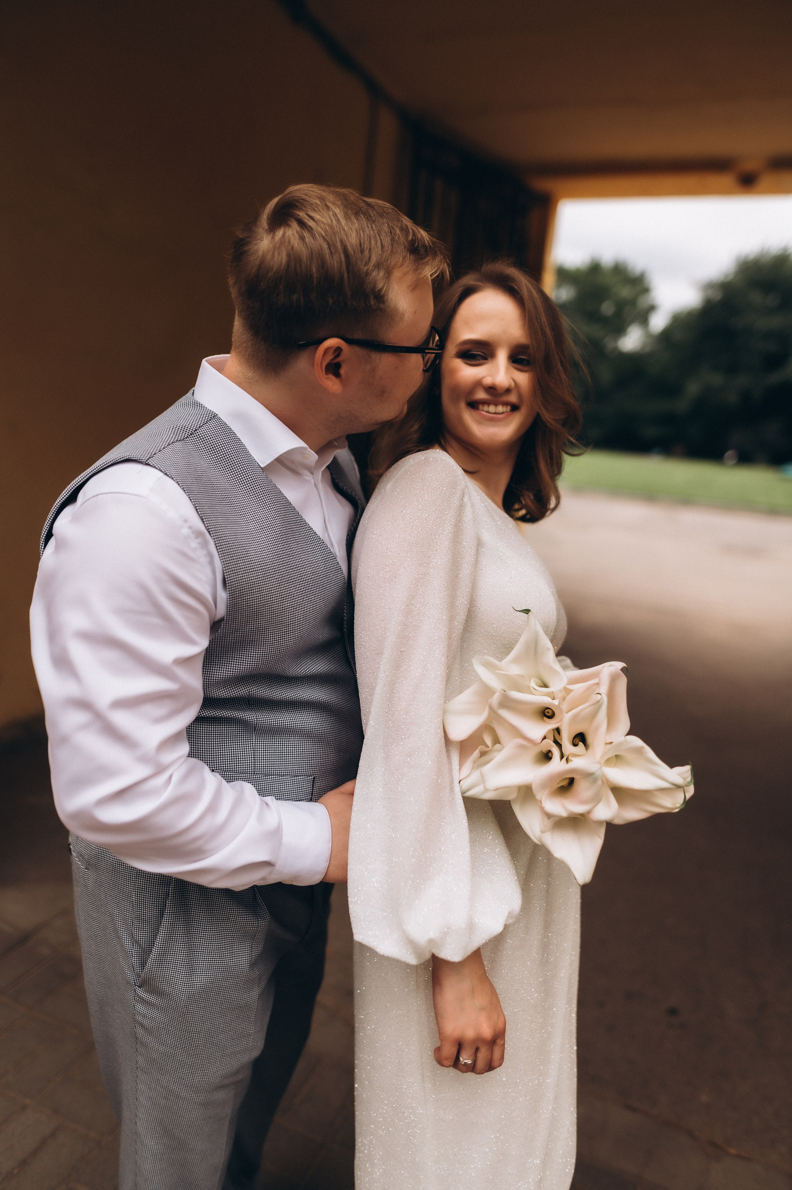 Загс+Оранжерея (камерная свадьба). Фотограф ПИТЕР СПБ Надежда Баранова