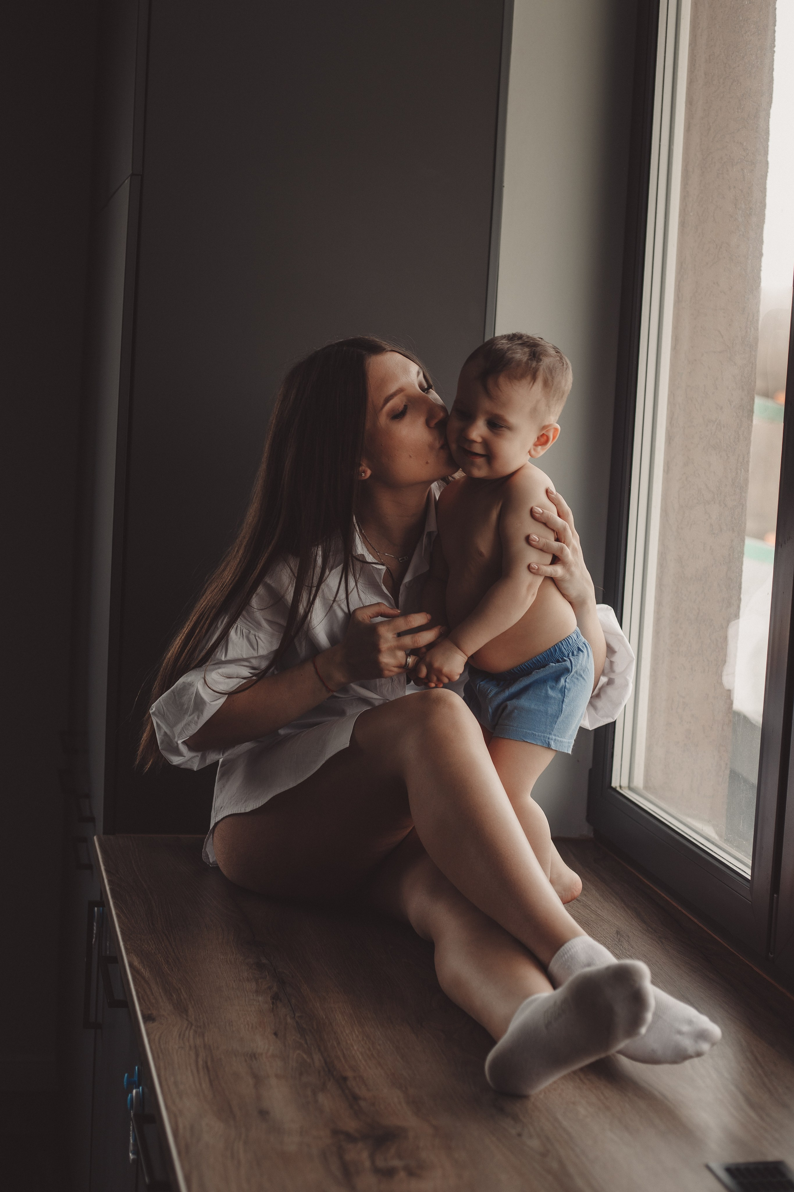 Домашняя фотосессия - Дети — наше продолжение. Семейный и женский фотограф Кемерово Мария Степ