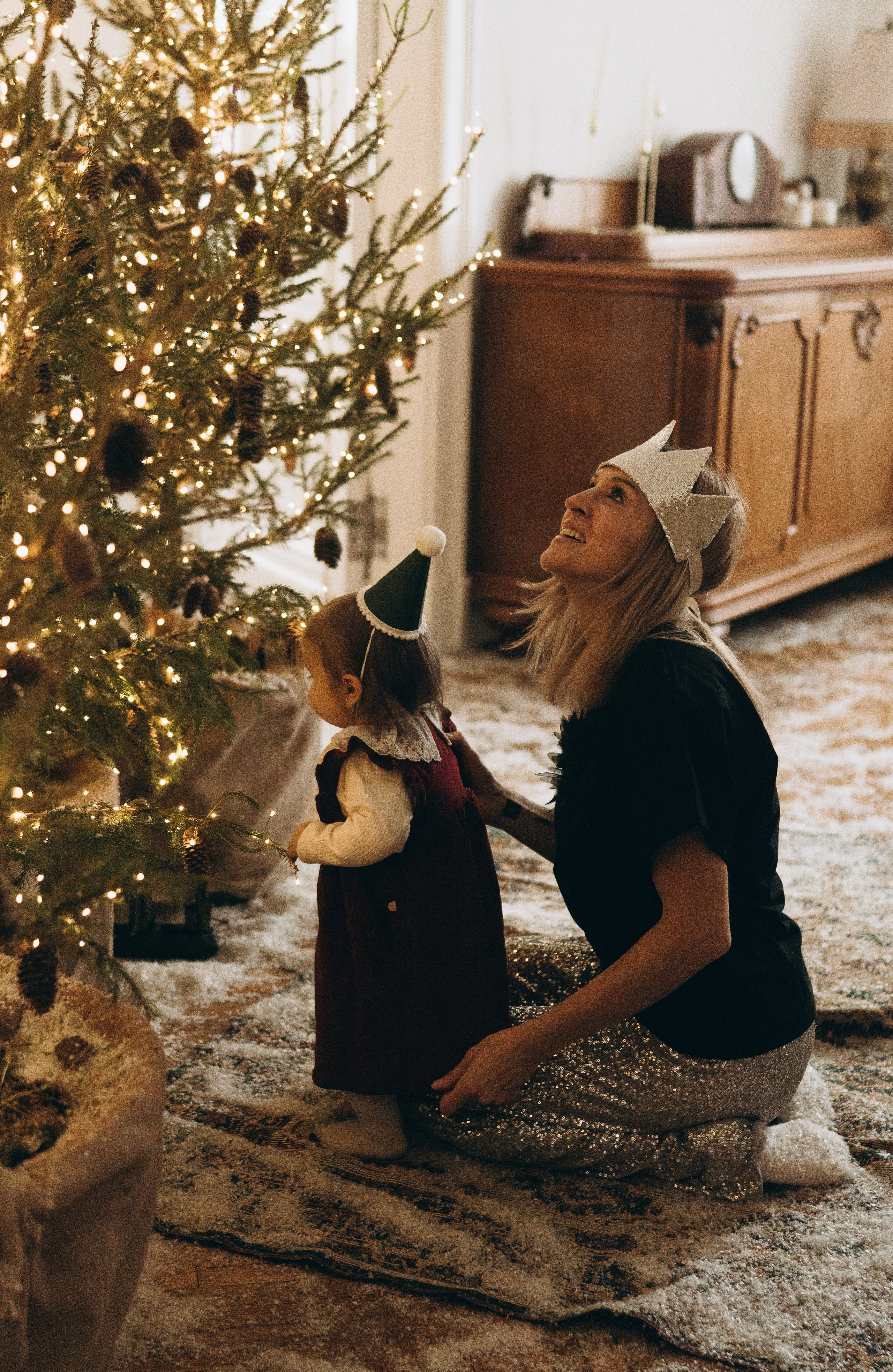 Годик или Ретро Новый год. Семейный, ньюборн фотограф, фотограф на роды в Москве, Виктория Тюльдюкова