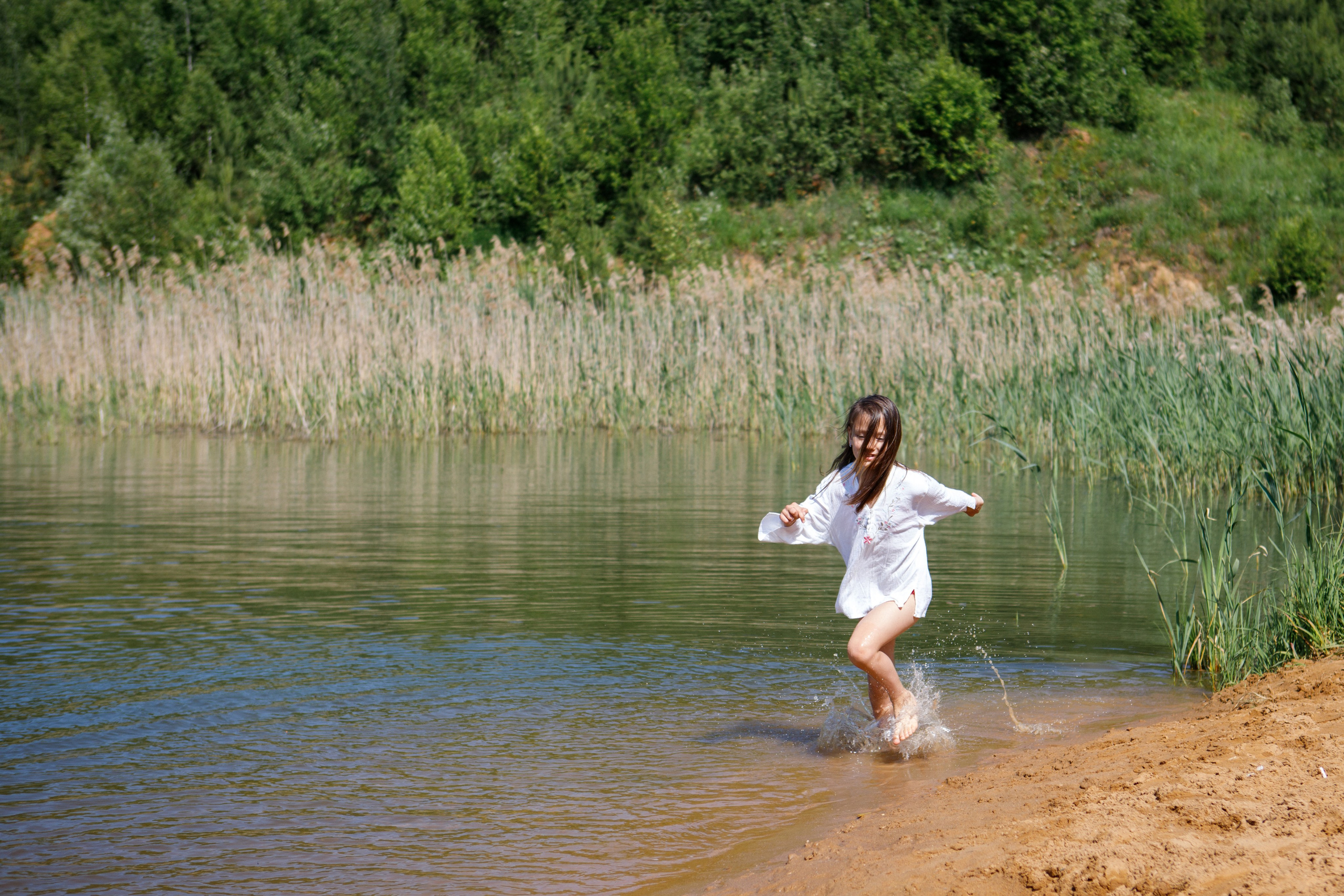 На озере. Детский и семейный фотограф Мария Киселёва. Москва
