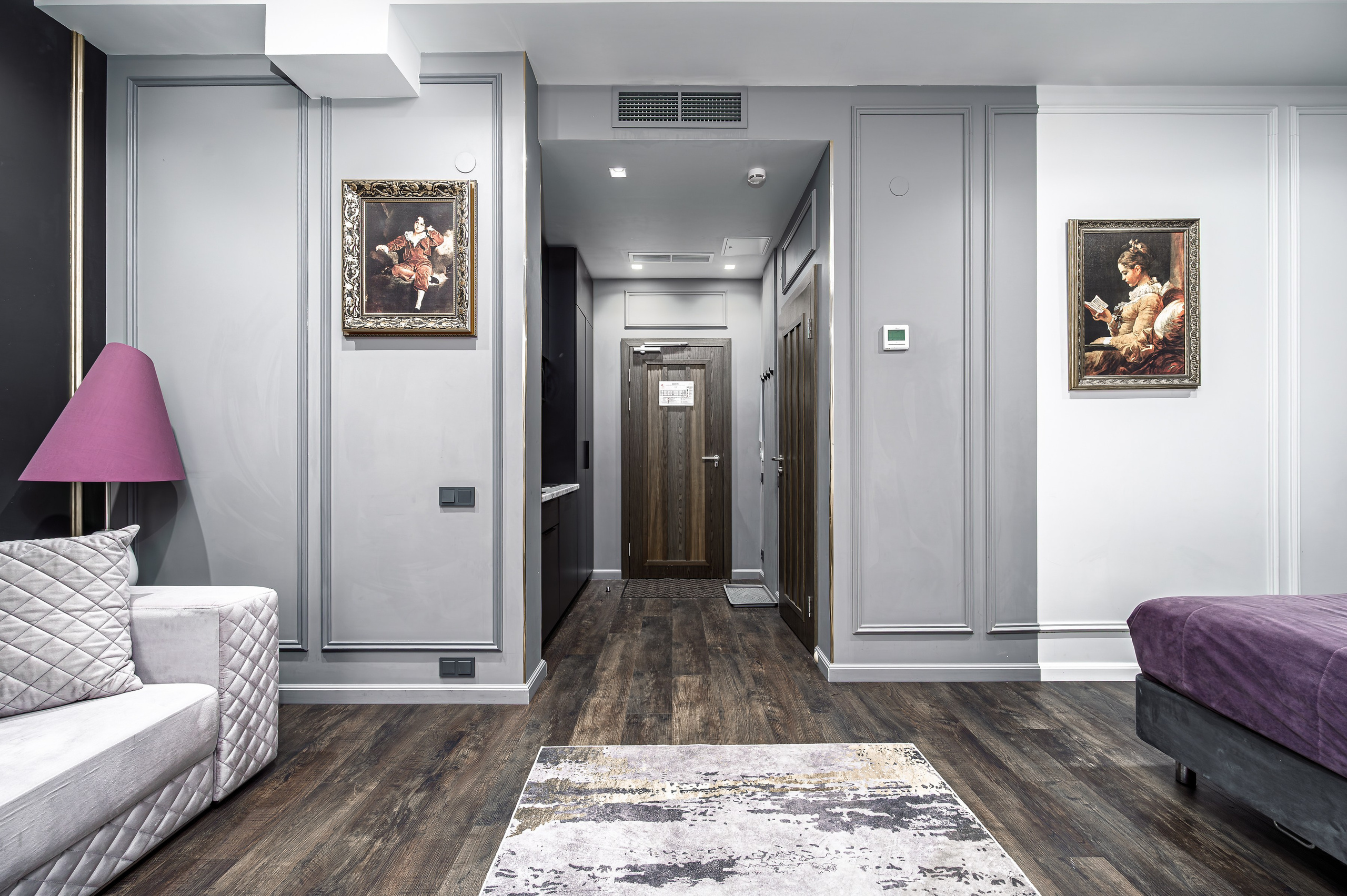 Классический номер отеля Acqualina. Интерьерный фотограф. Фото- видеосъемка недвижимости Санкт-Петербург