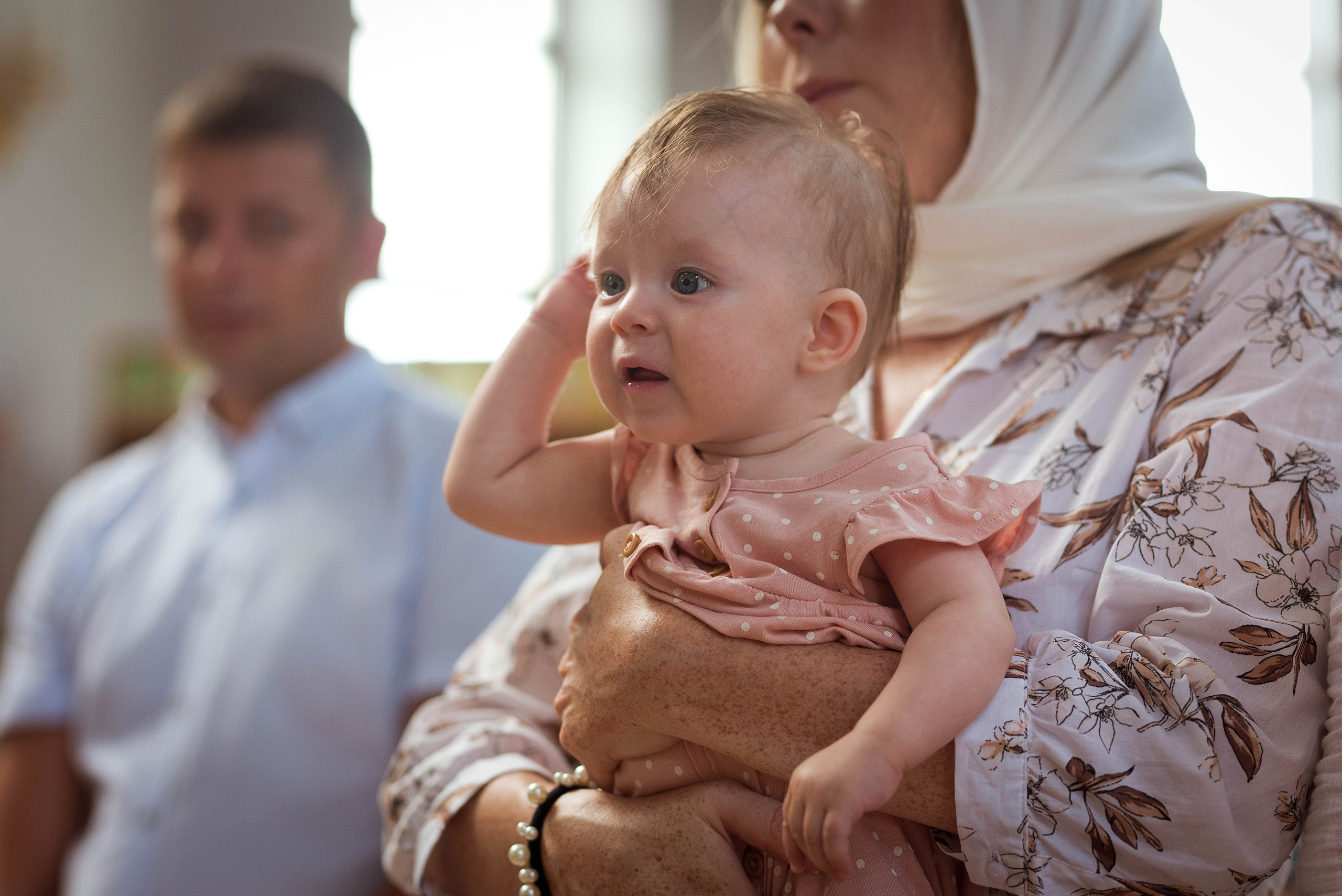 Крещение Варвары. Свадебный и семейный фотограф Яна Стражева. Волгоград, Москва