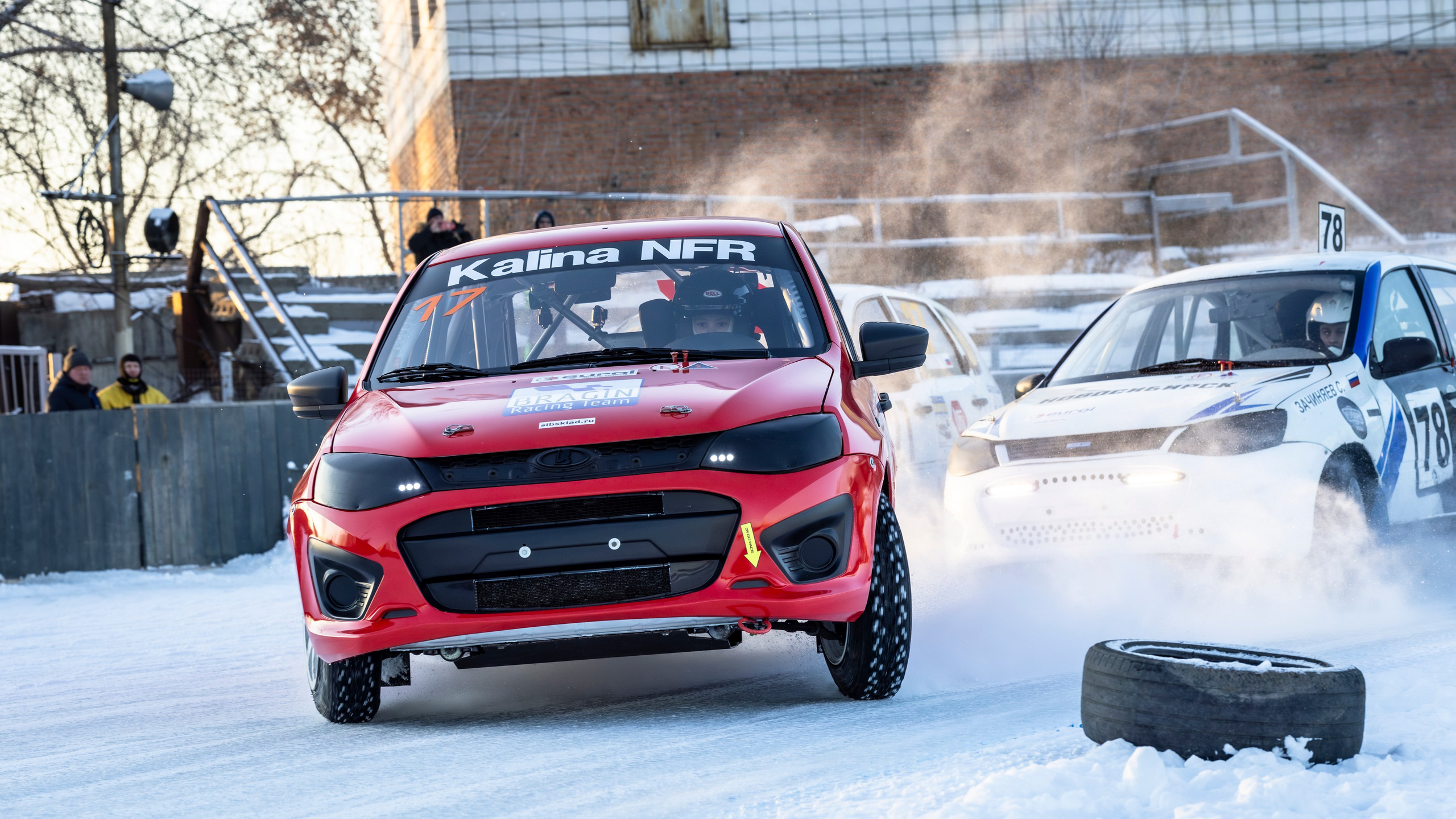 Автогонки «Трек 400» на льду. Bertran Ordo