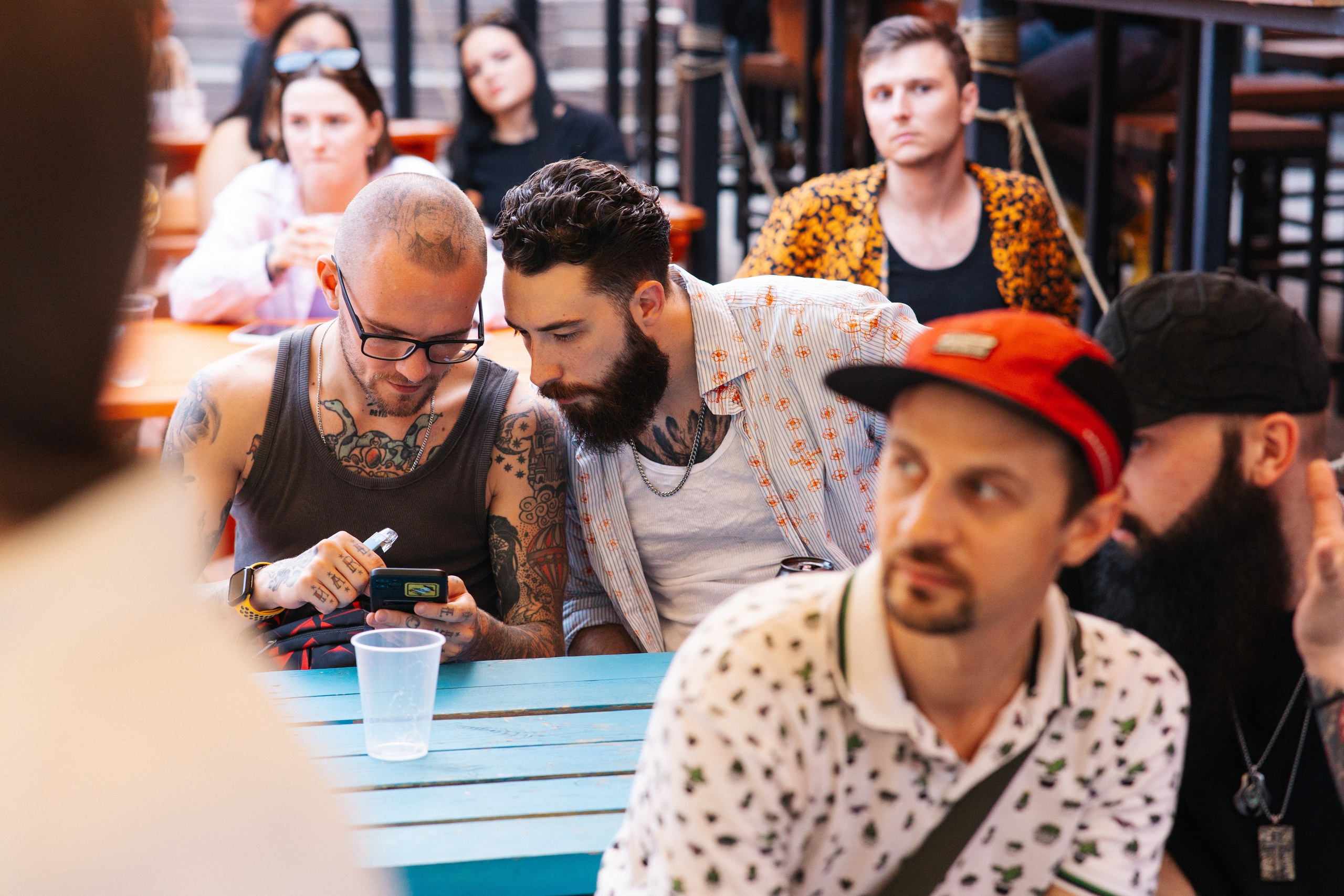 Встреча татуировщиков. Фотограф в Воронеже Ольга Космодемьянская