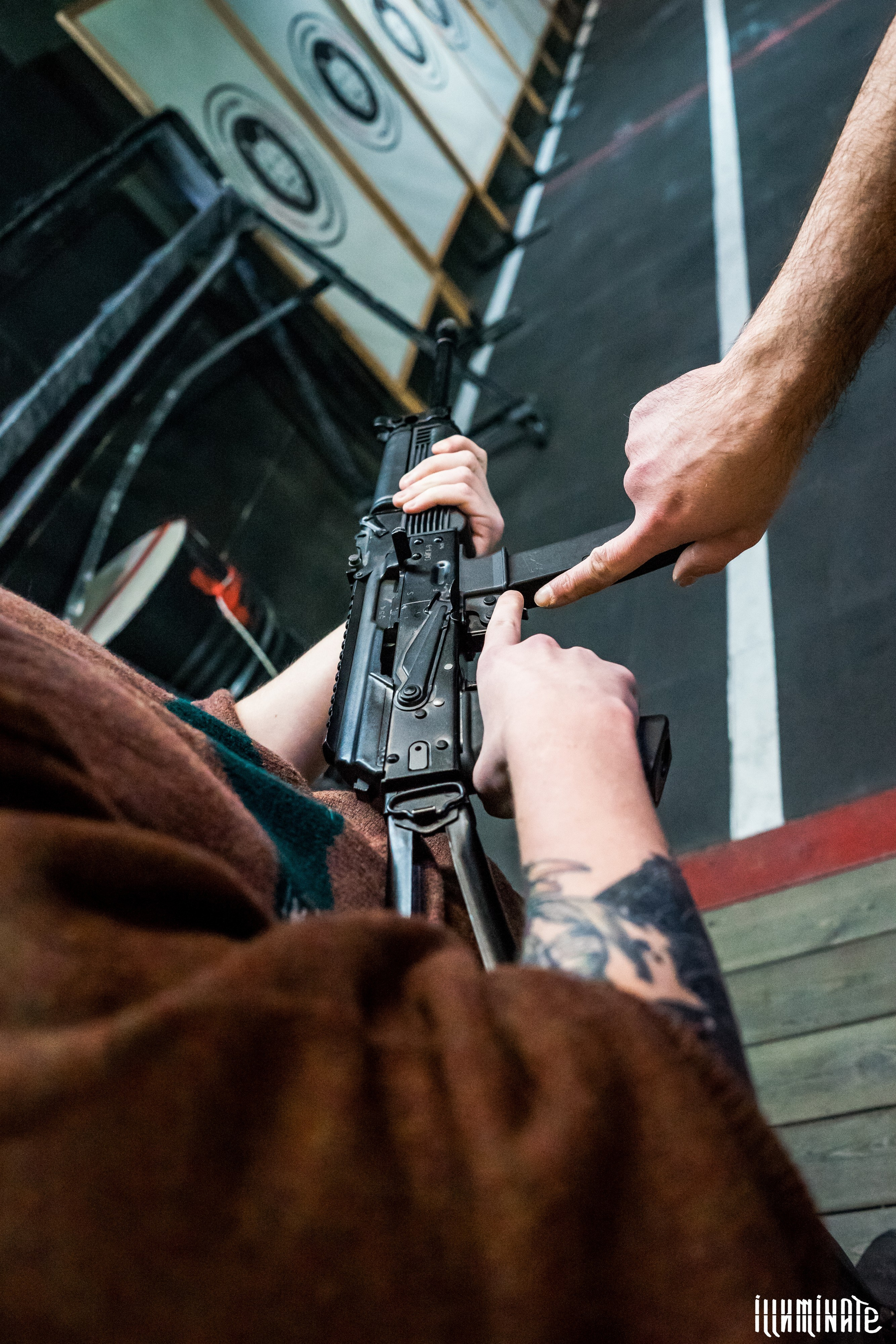 Стрелковый клуб ВОЛК. Фотограф в Воронеже Ольга Космодемьянская