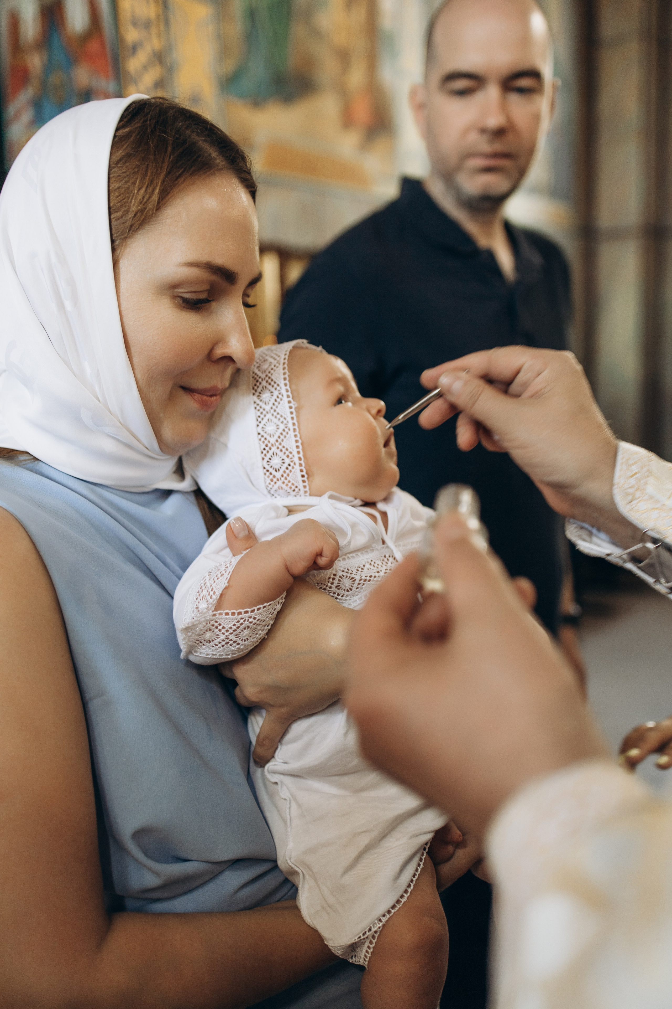 Крещение Ивана. Самый теплый фотограф в Краснодаре Рябоконь Ксения