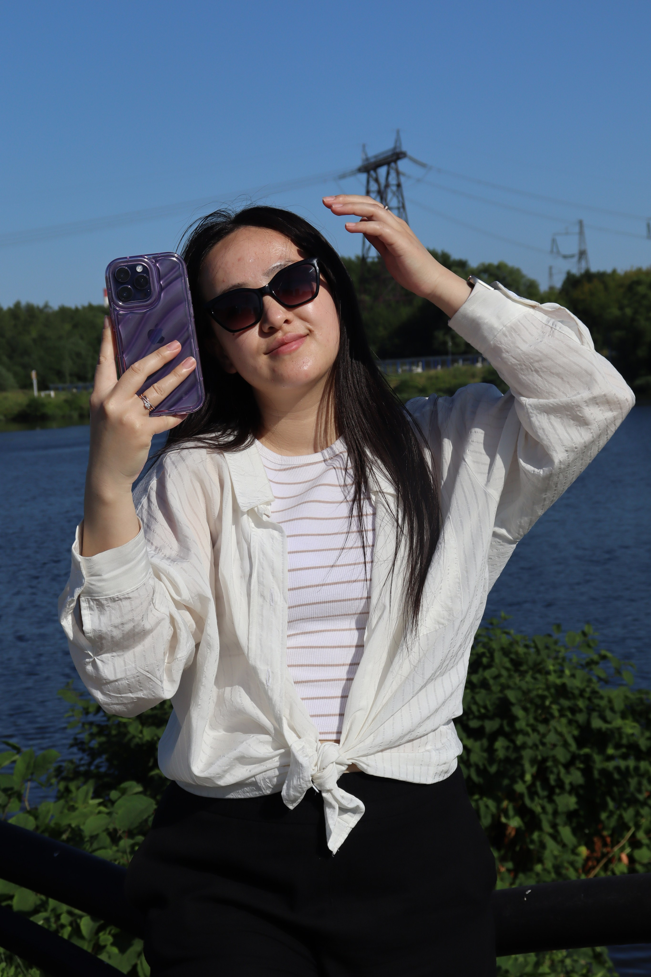 По Москва-Реке. Фотограф