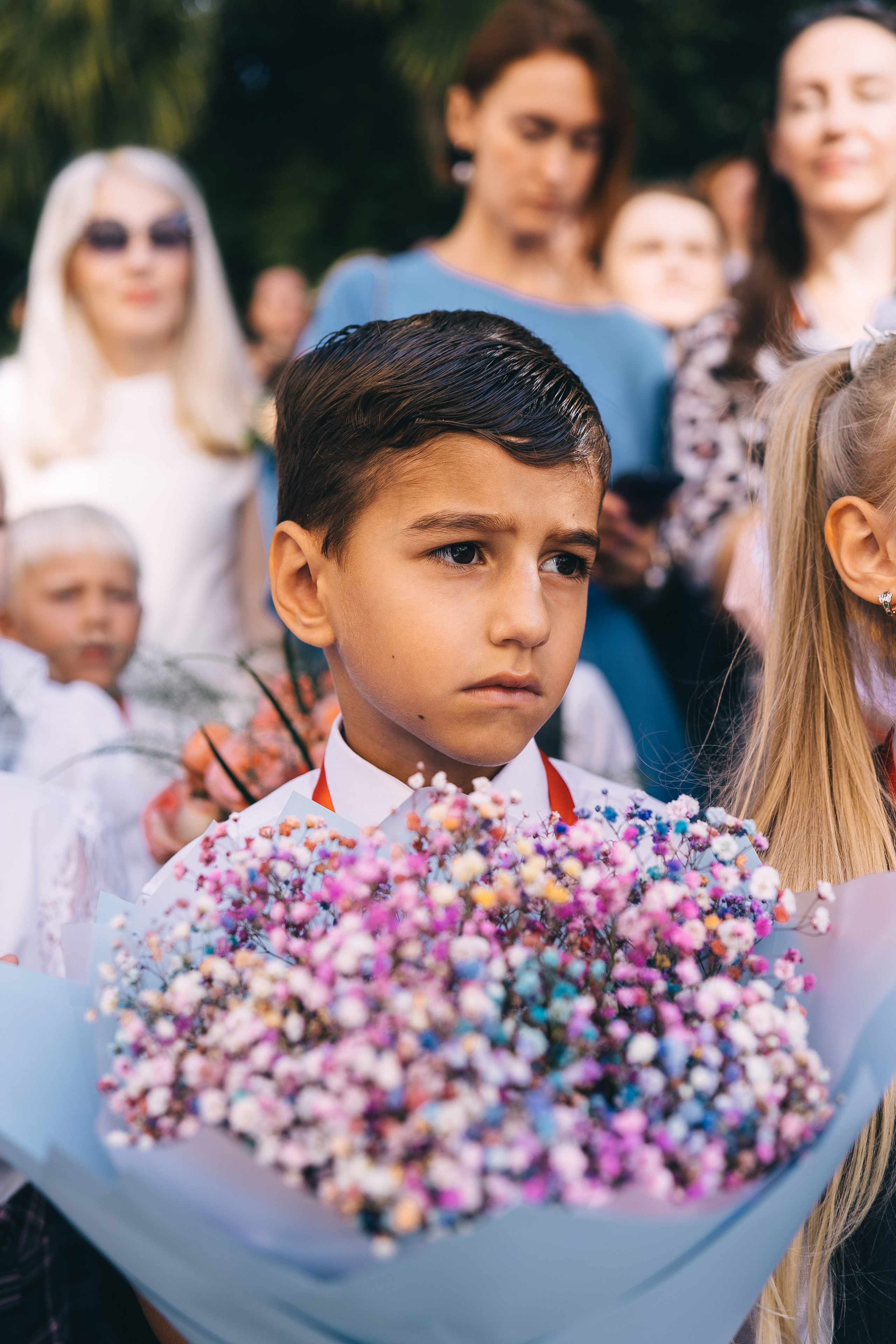 МОБУ Гимназия № 16, г. Сочи. «Первый звонок». Свадебный и семейный фотограф в городе Сочи