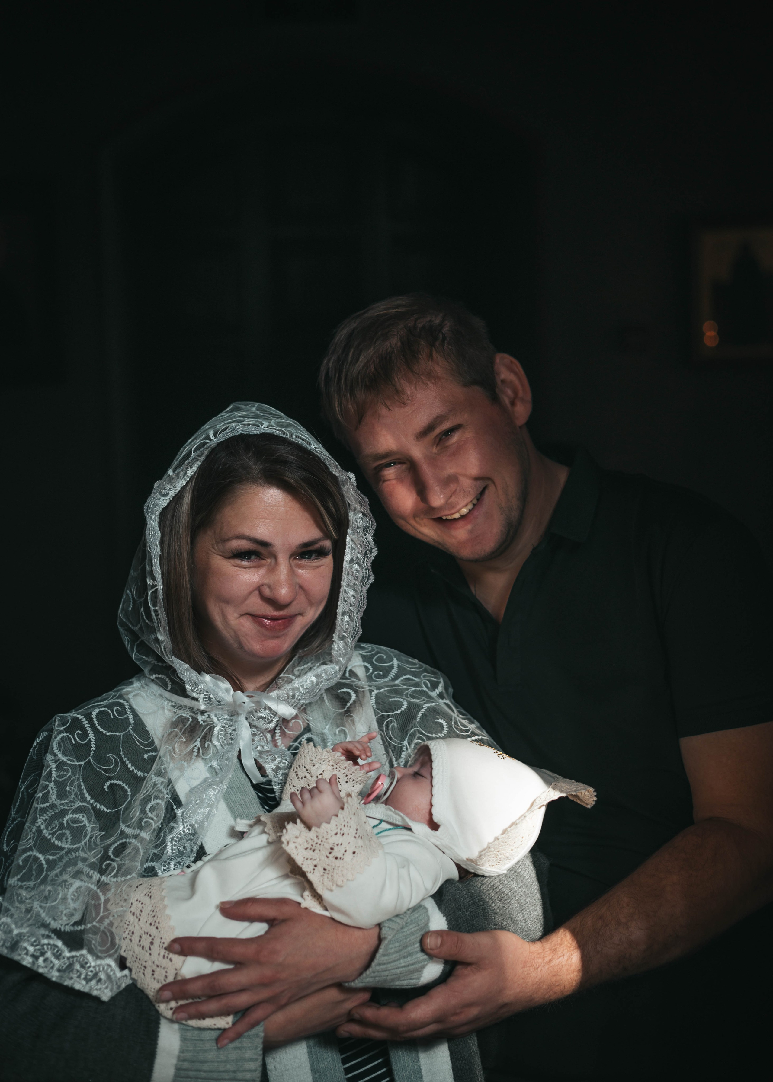 КРЕЩЕНИЕ. Фотосессия новорожденных в Москве и Московской области