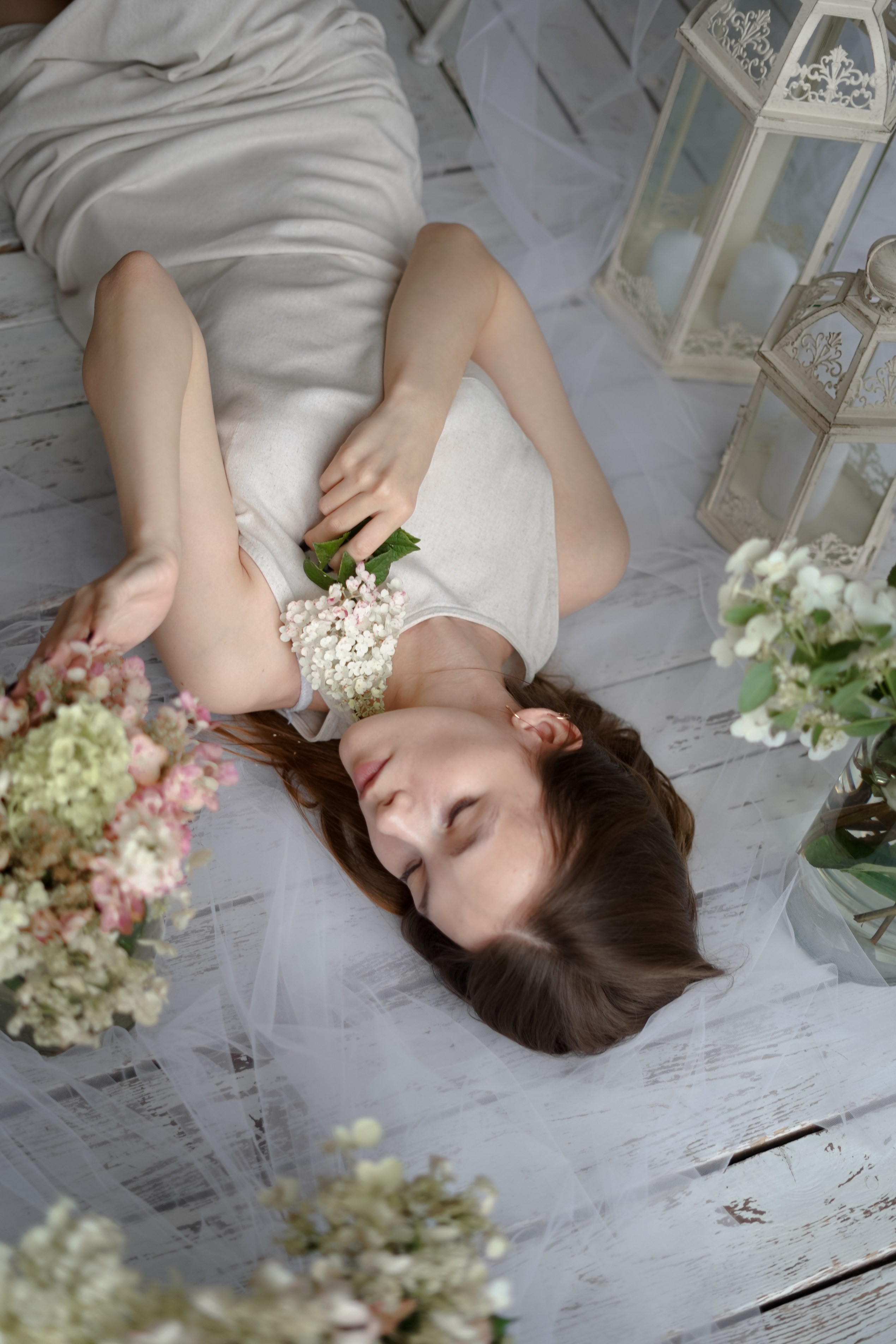 В ароматах гортензий. Фотограф Татьяна Митрофанова