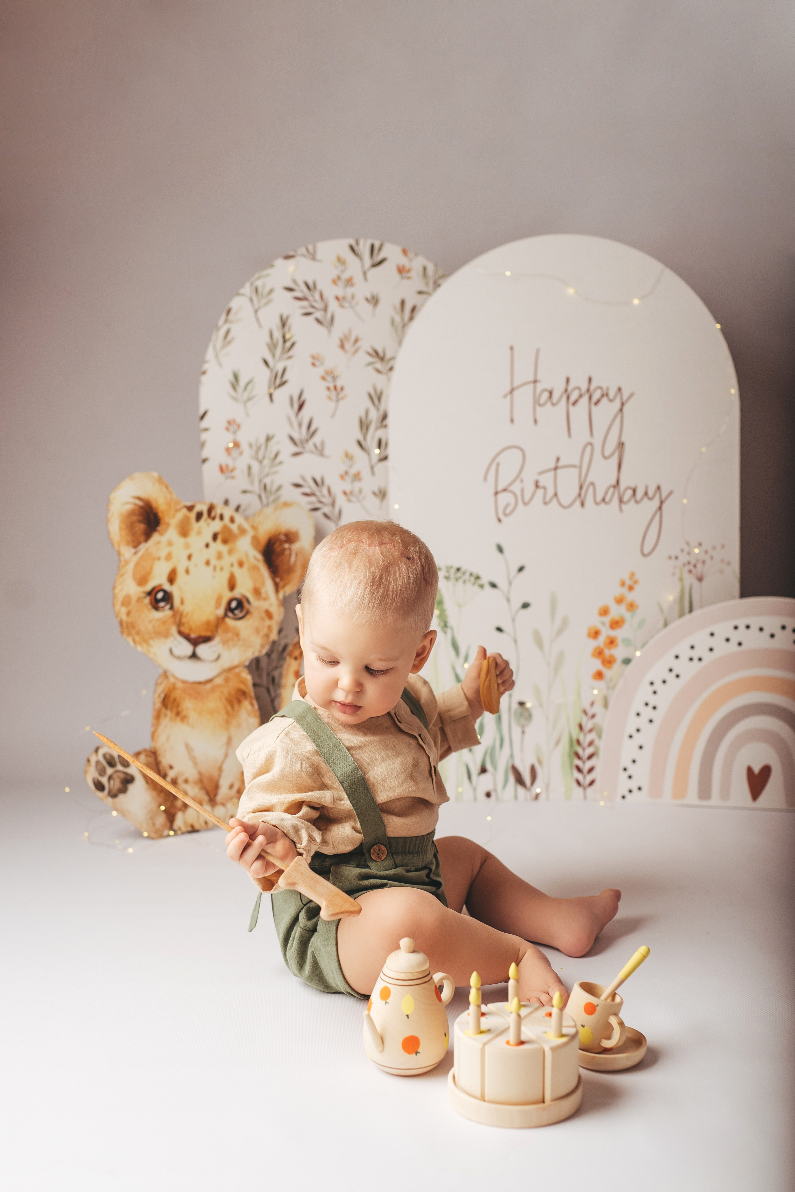 Мирон 1 годик. Фотограф новорождённых и семейный фотограф в Иваново Любовь Капранова