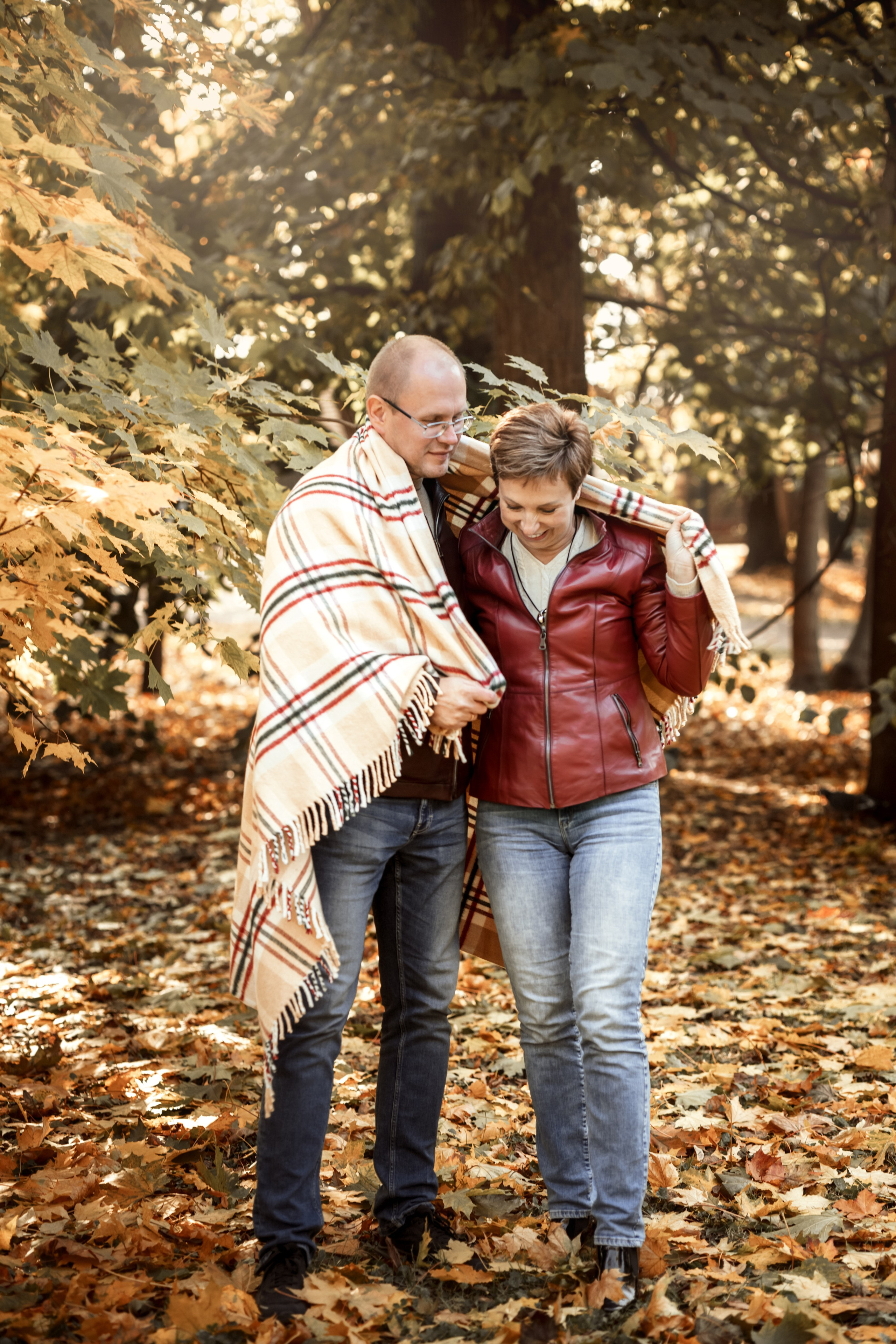 Осенняя прогулка в парке. Фотограф в Москве Мухина Ирина