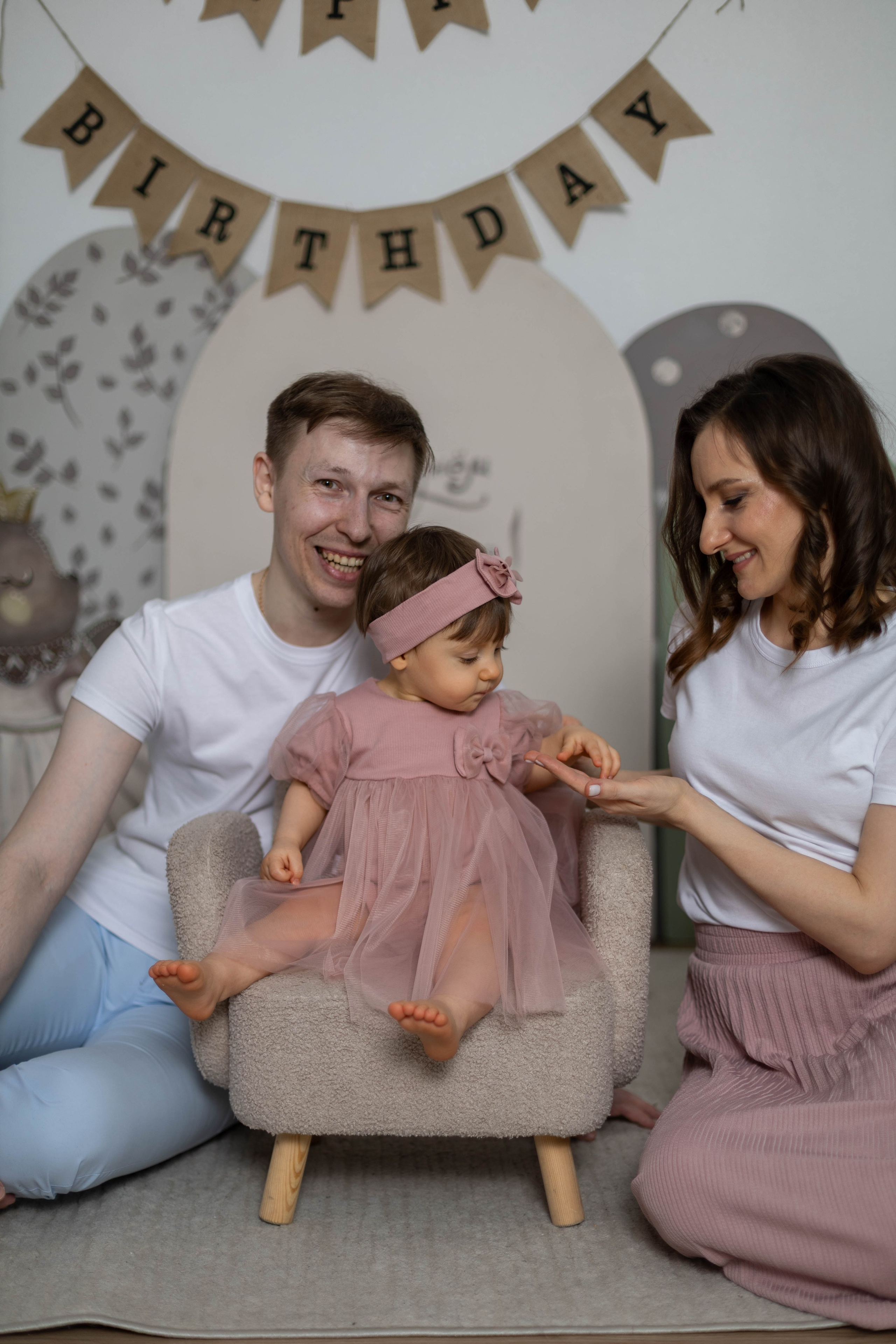 Максим, Ира и Арина. Семейный фотограф Гульцовская Екатерина