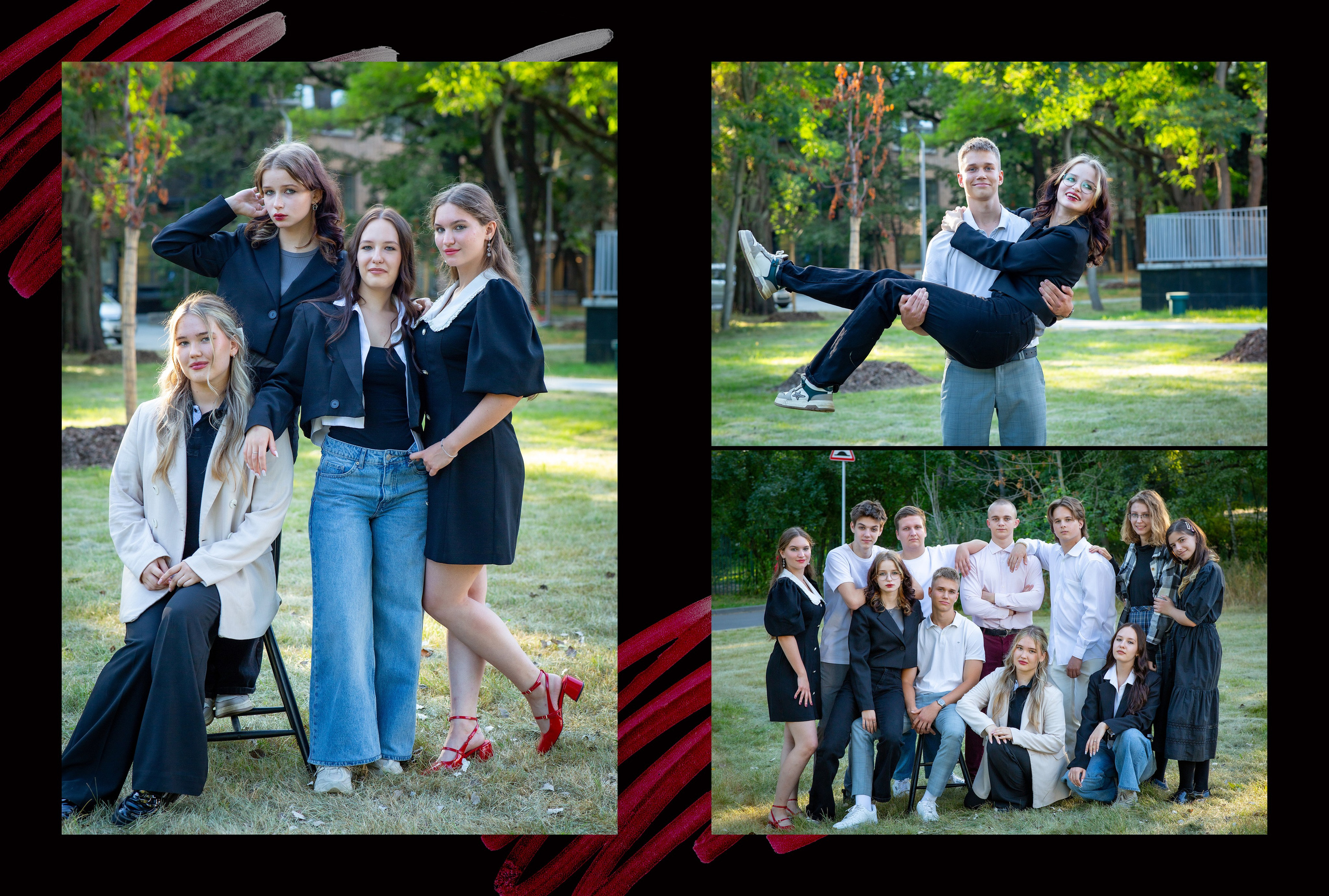 Пакет 3 альбомы общей верстки