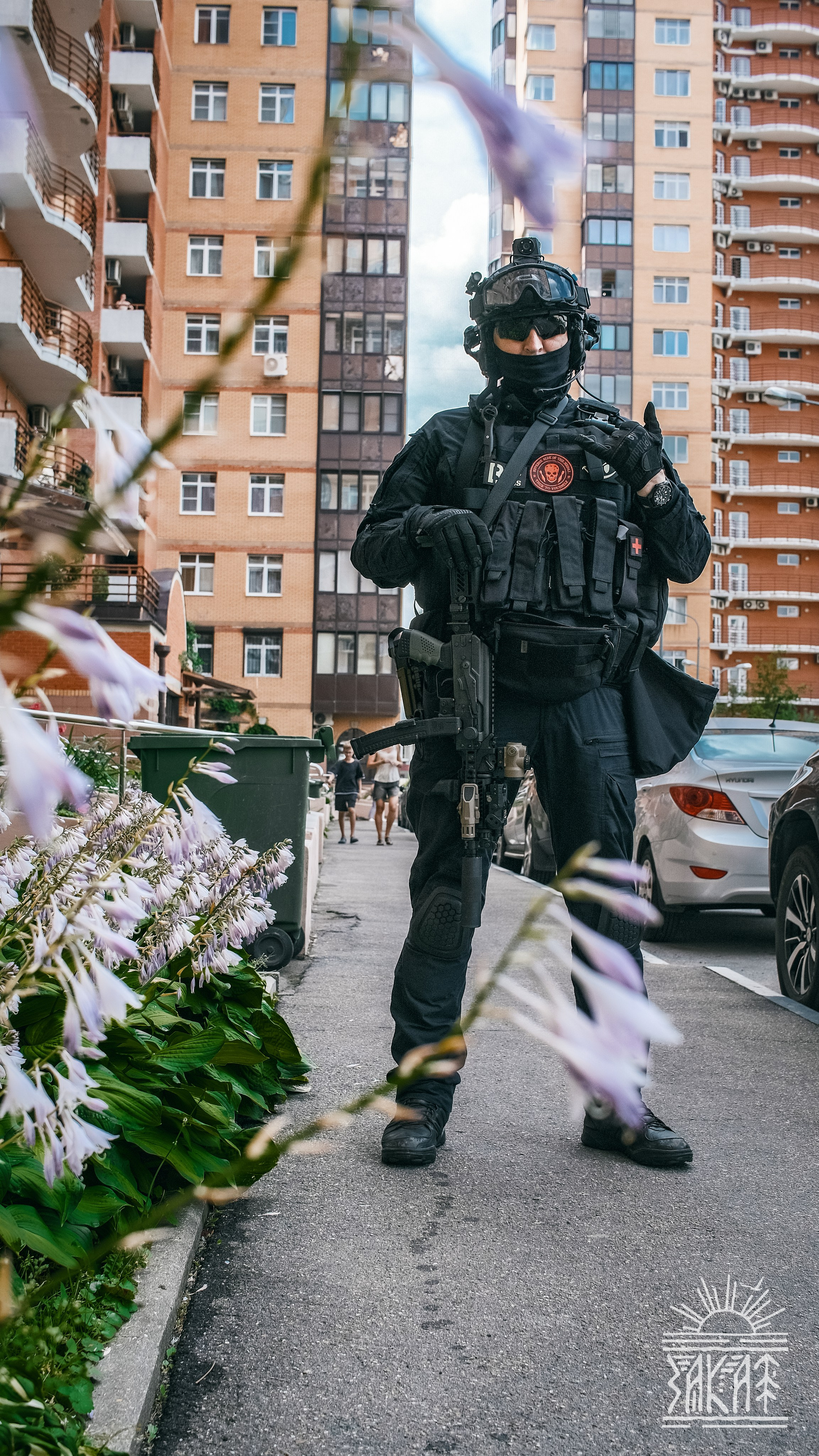 Бэкстейдж сериала Склифосовский. Репортажный фотограф, Москва, Закат