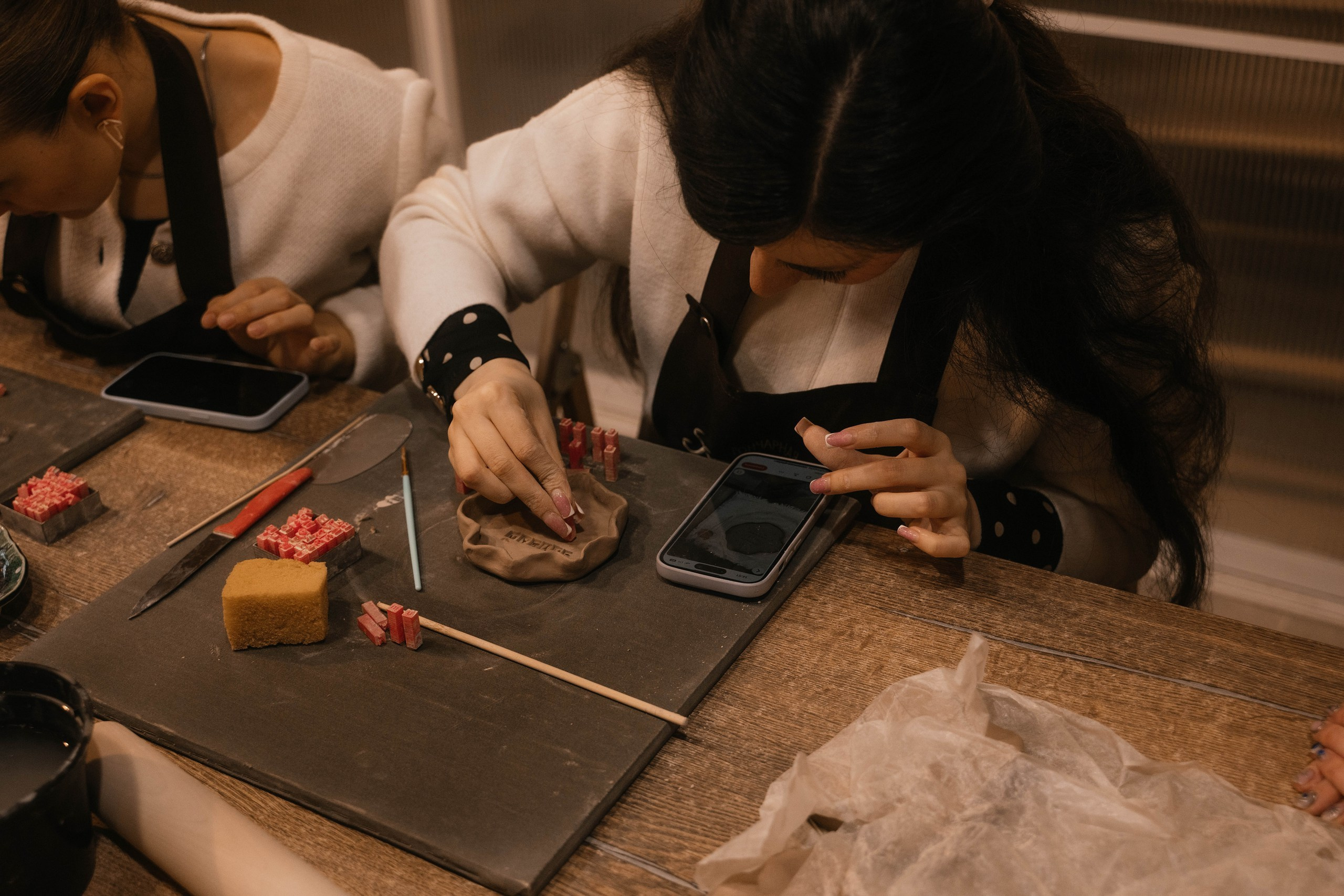 День рождения в гончарной мастерской. Свадебный, семейный фотограф в Рязани Лена Брант