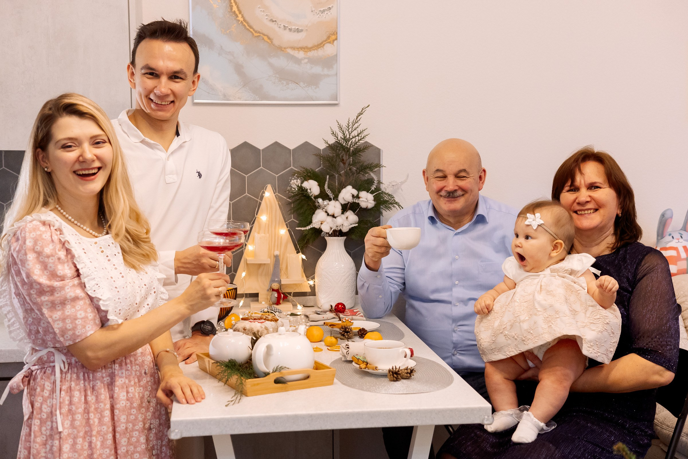 Новогодняя семейная история. Семейный Фотограф в Москве Евгения Симоненко
