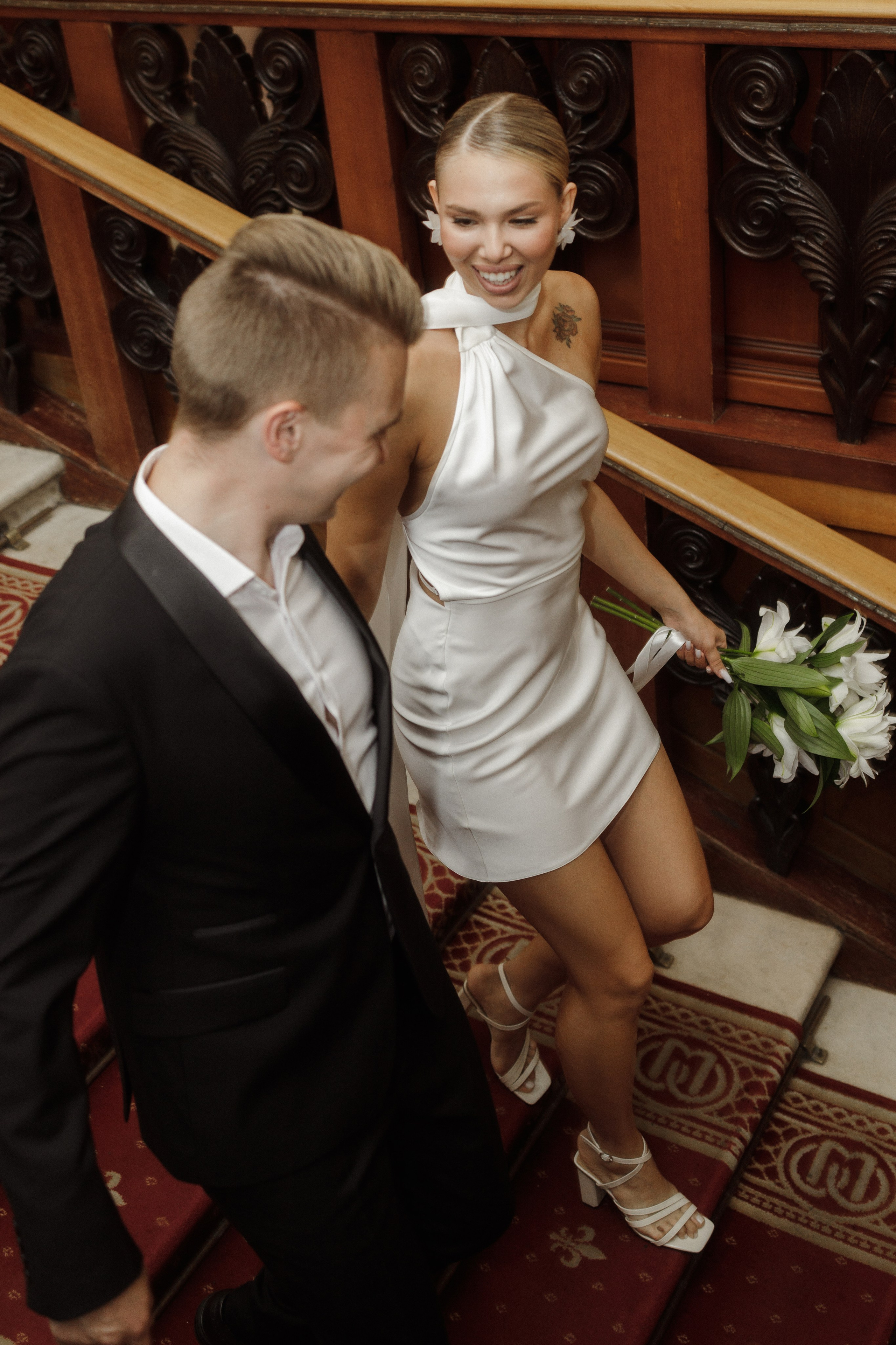 Никита и Арина, роспись в Грибоедовском загсе и ливень после. Свадебный и портретный фотограф в Москве Кристина Золотова