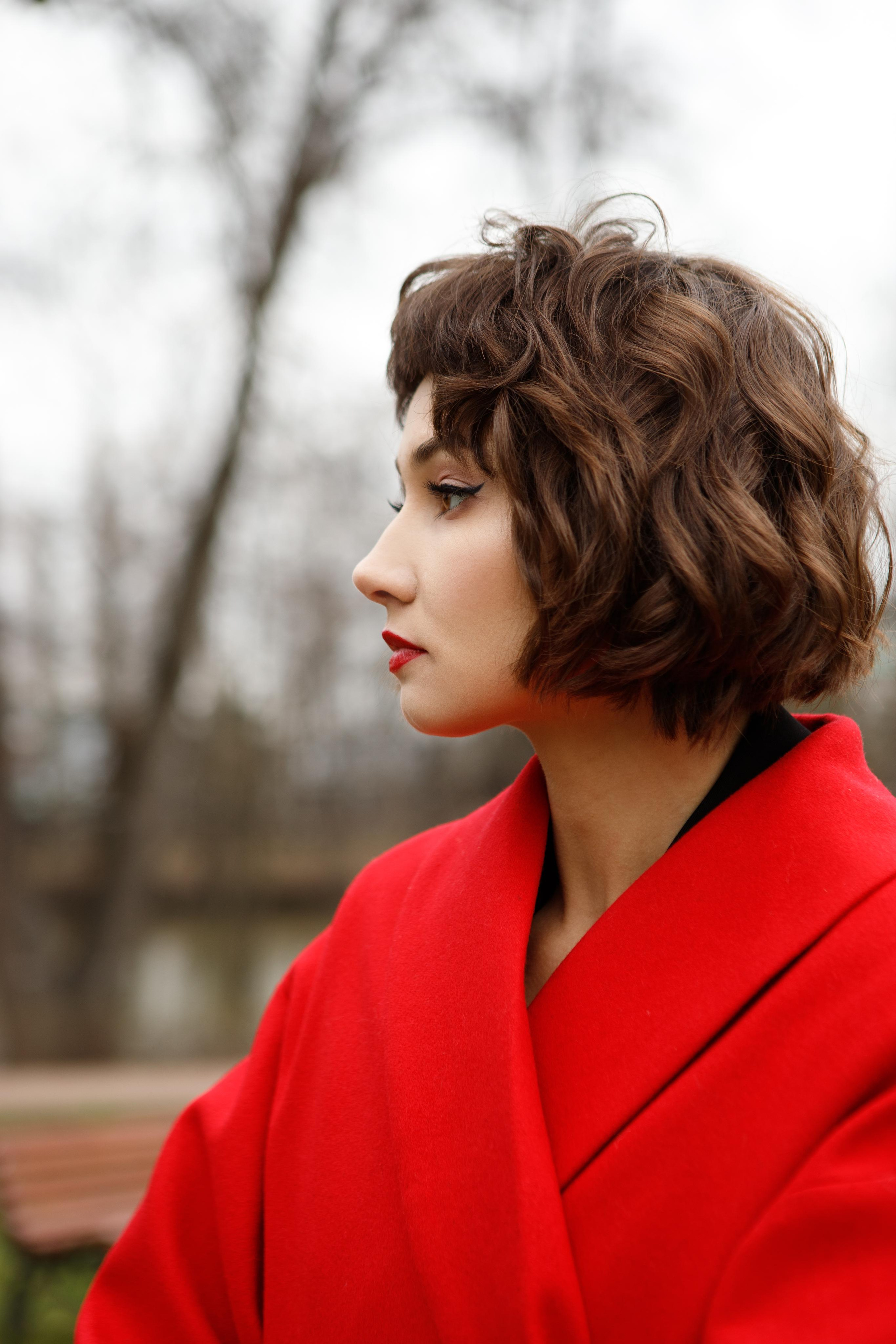 Девушка в красном. Свадебный фотограф Алена Полянская