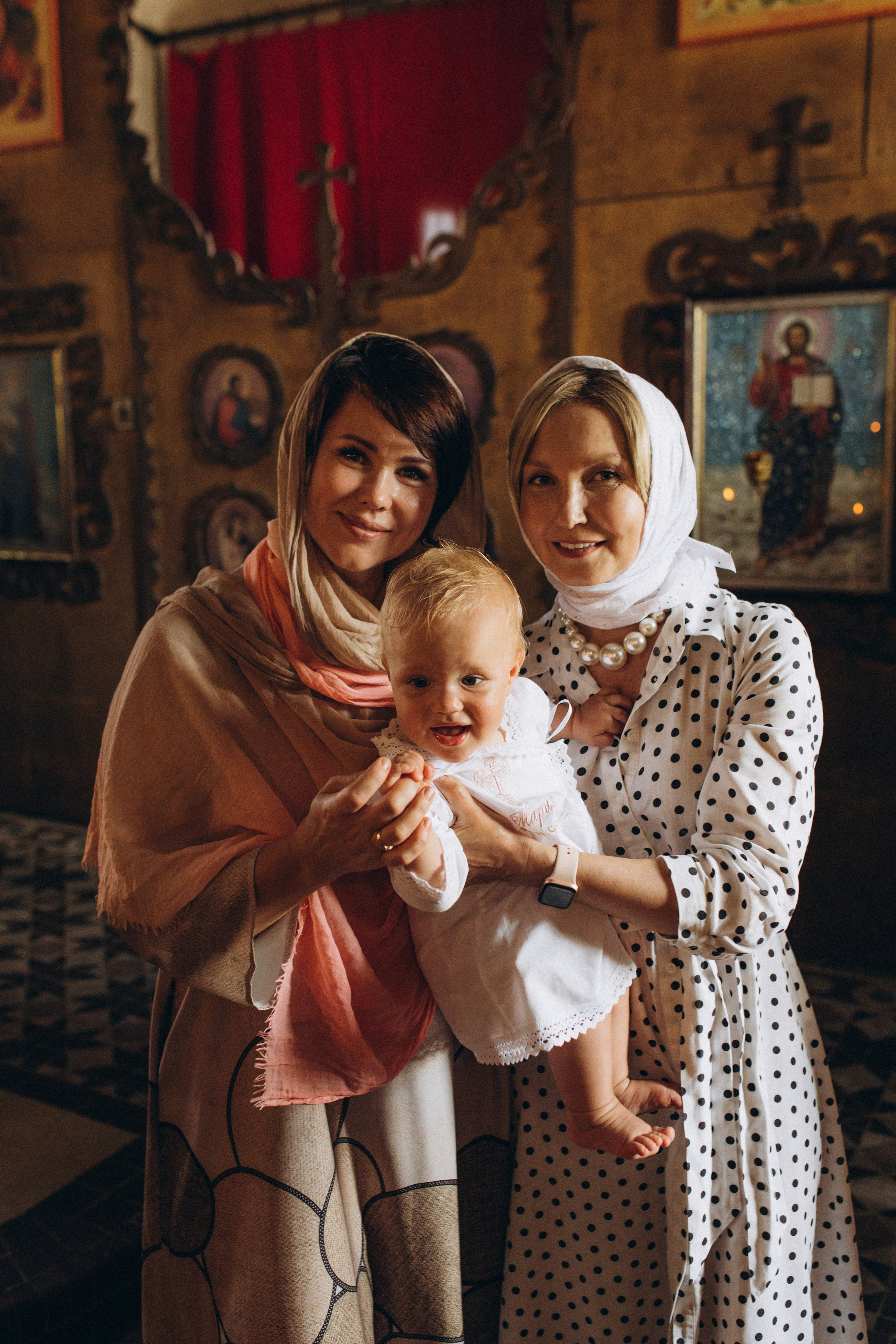 Крещение Марии. Семейный фотограф в Обнинске