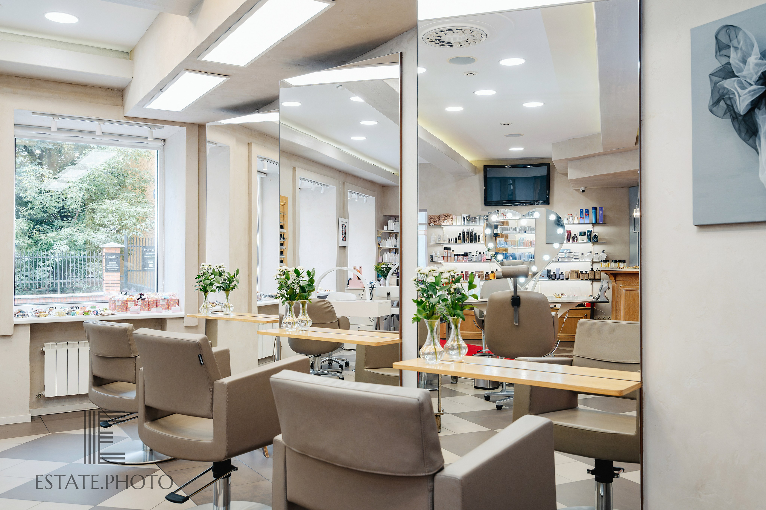 Салоны Красоты. Интерьерный фотограф Москва Татьяна Казакова