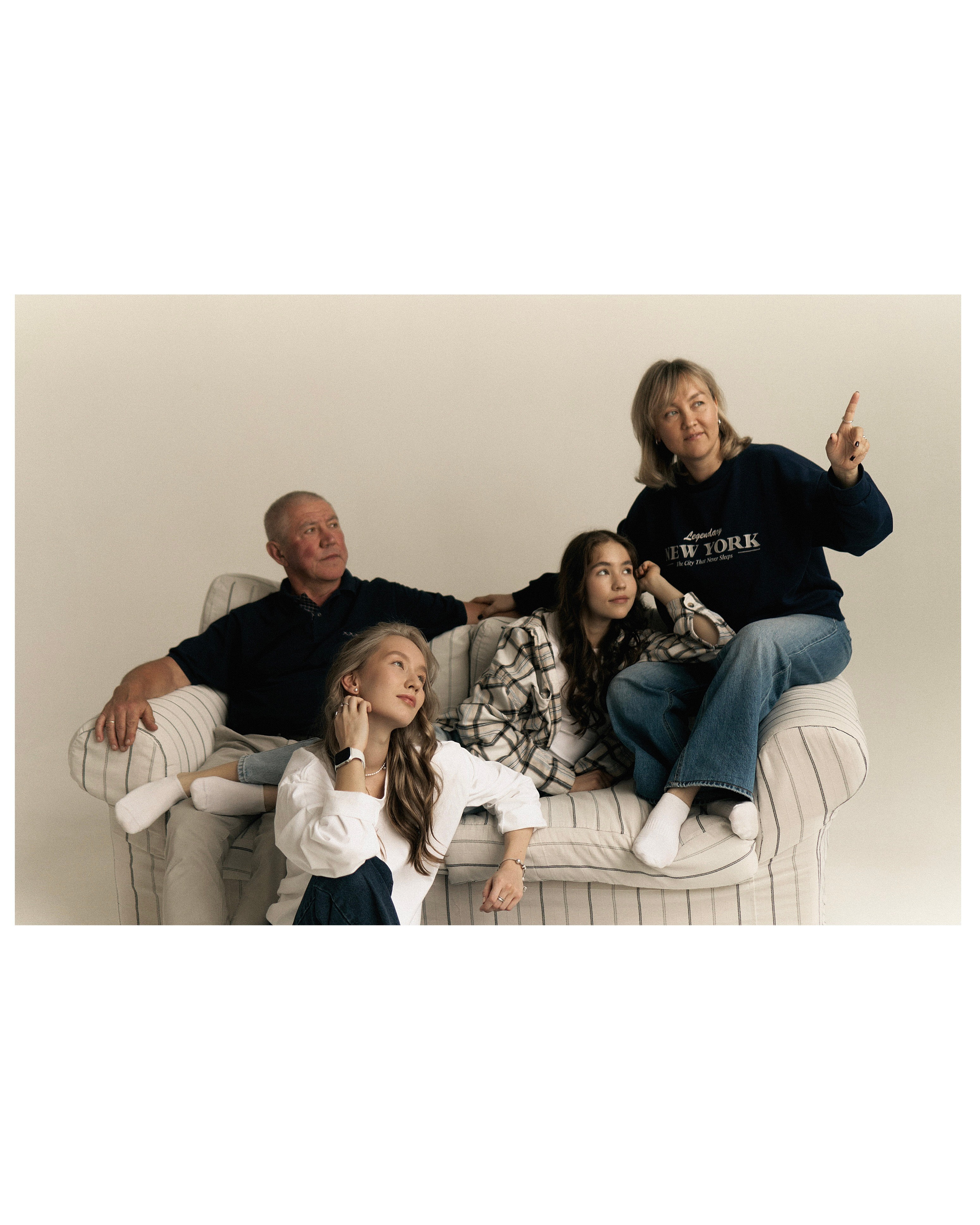 Polina Yaroslava Tatiana Yuriy. Индивидуальная и семейная фотосессия в Чебоксарах Оксана Русакова